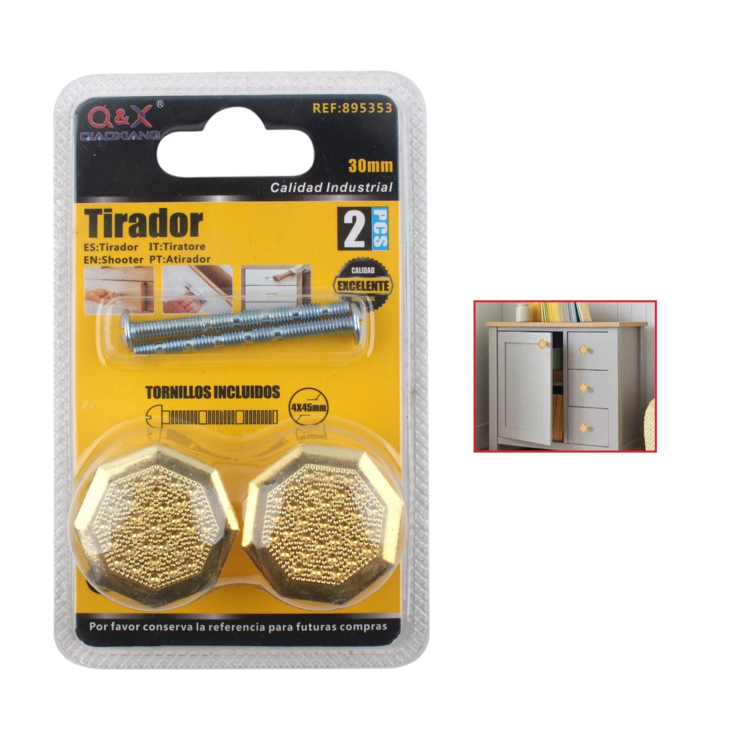 Mango Hexagonal Dorado