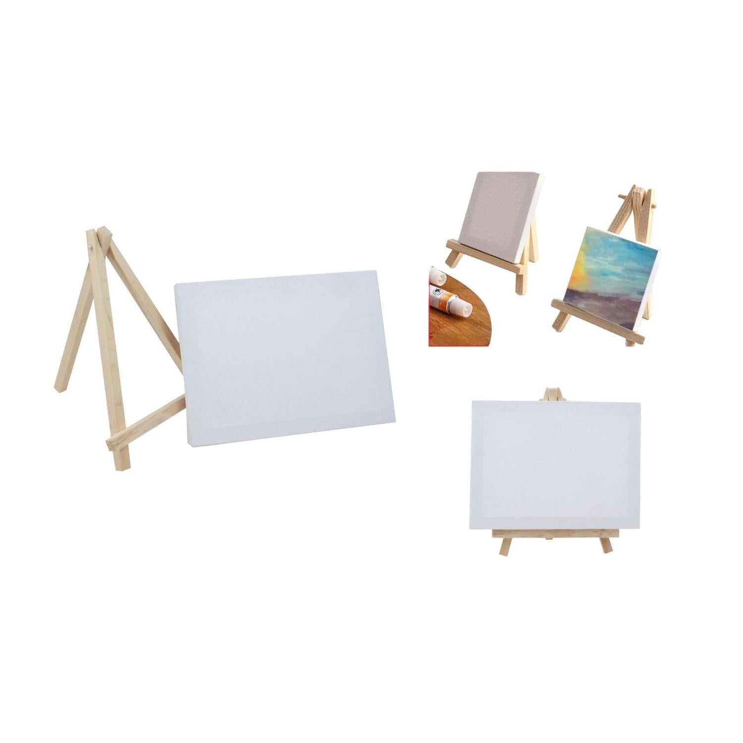 Marco Blanco 12*18Cm + Caballete.