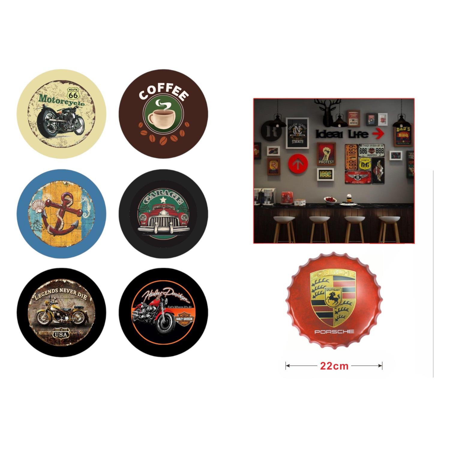 Adorno Creativo de Tapón de Botella 22*22 cm