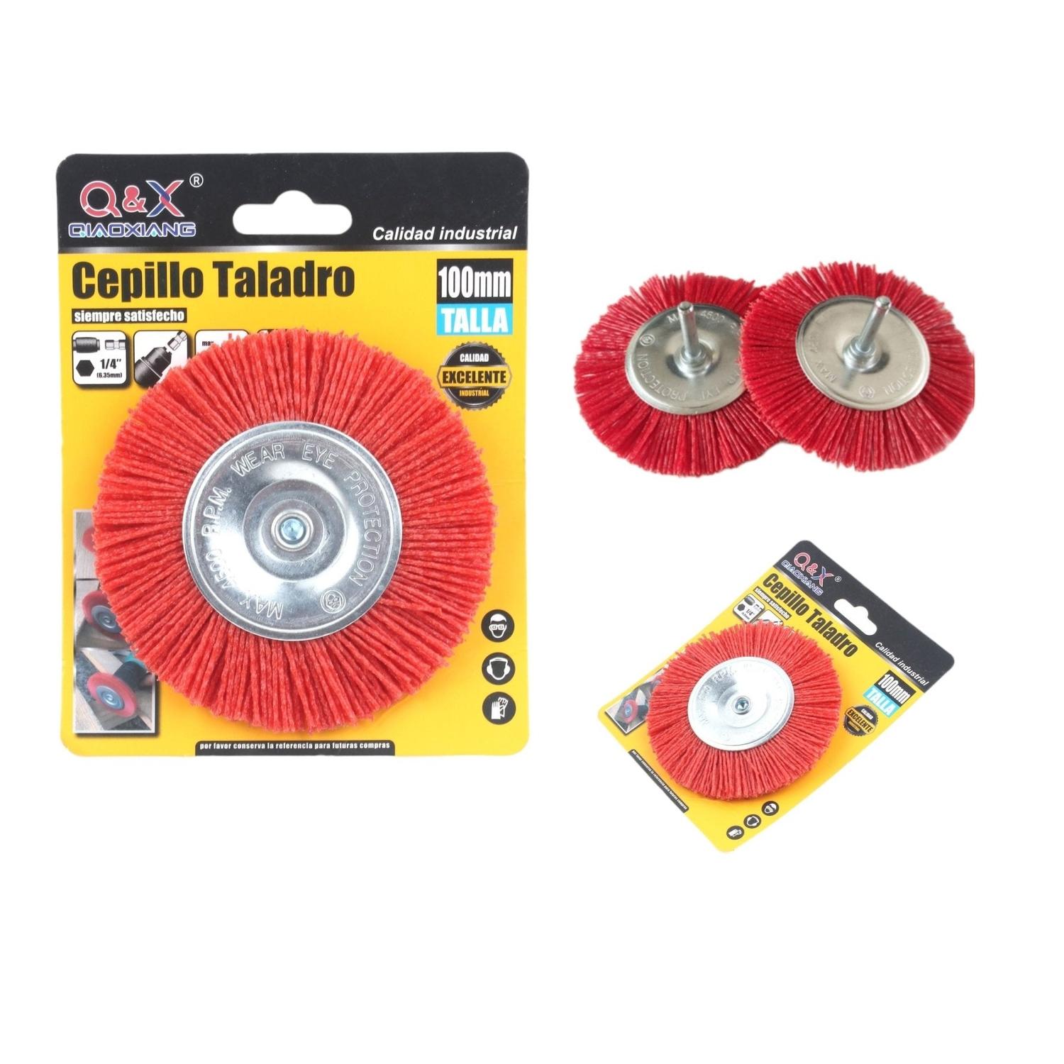 Cabezal De Pulido De Nailon Plano Con Varilla Hexagonal