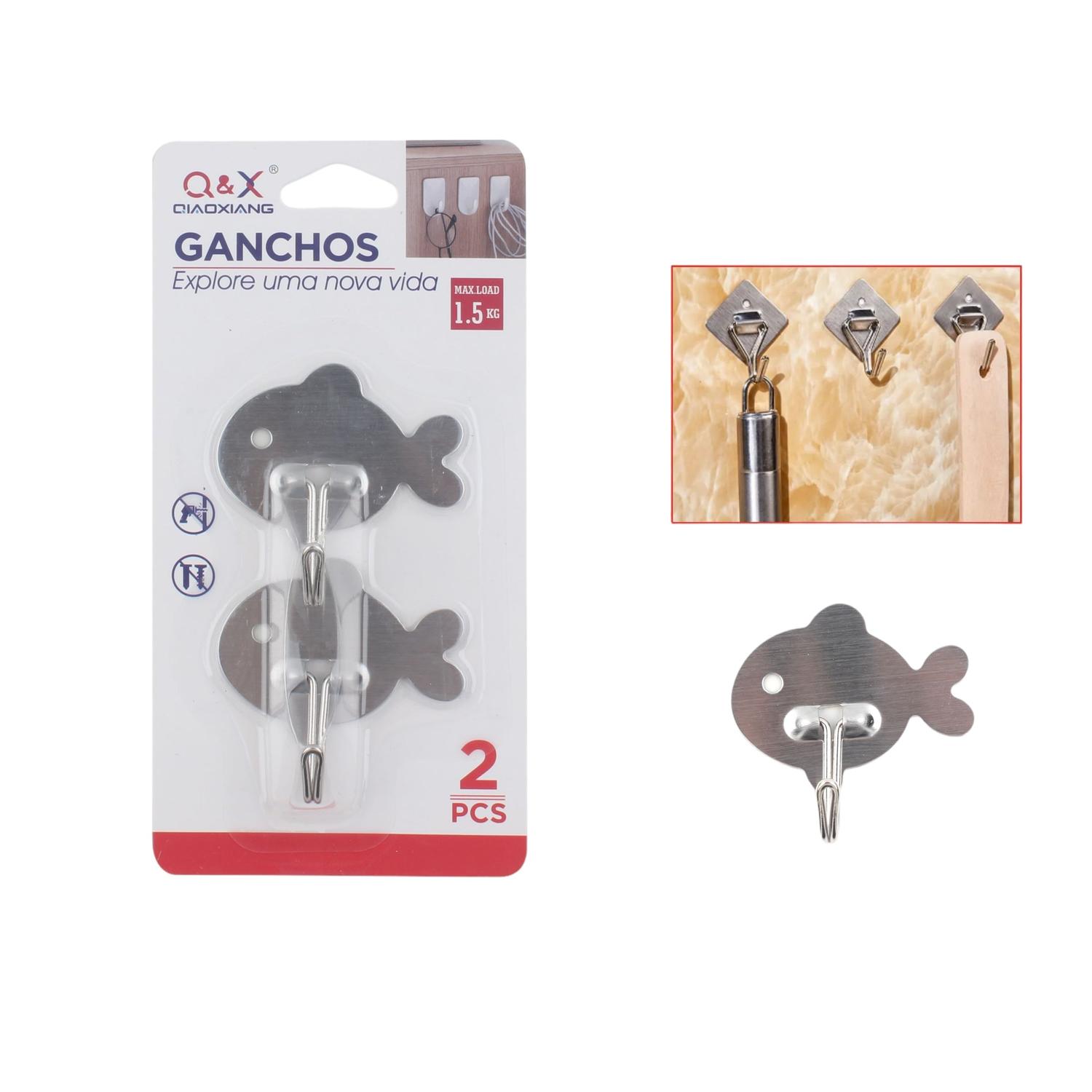 Pescado De Acero Inoxidable Paquete De 2