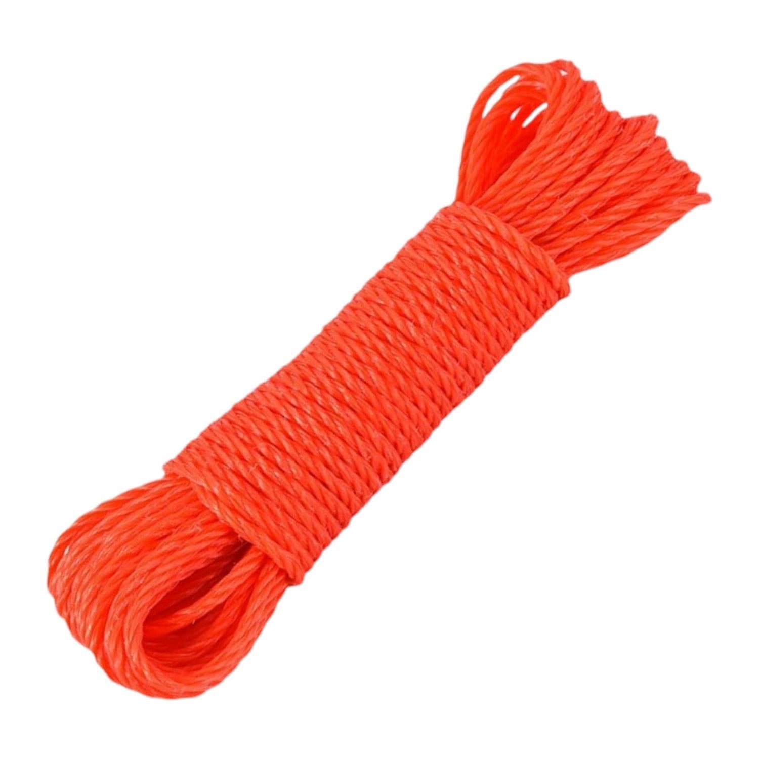 Cuerda de colgar ropa PE 6MM*30M con gancho azul modelo 65140