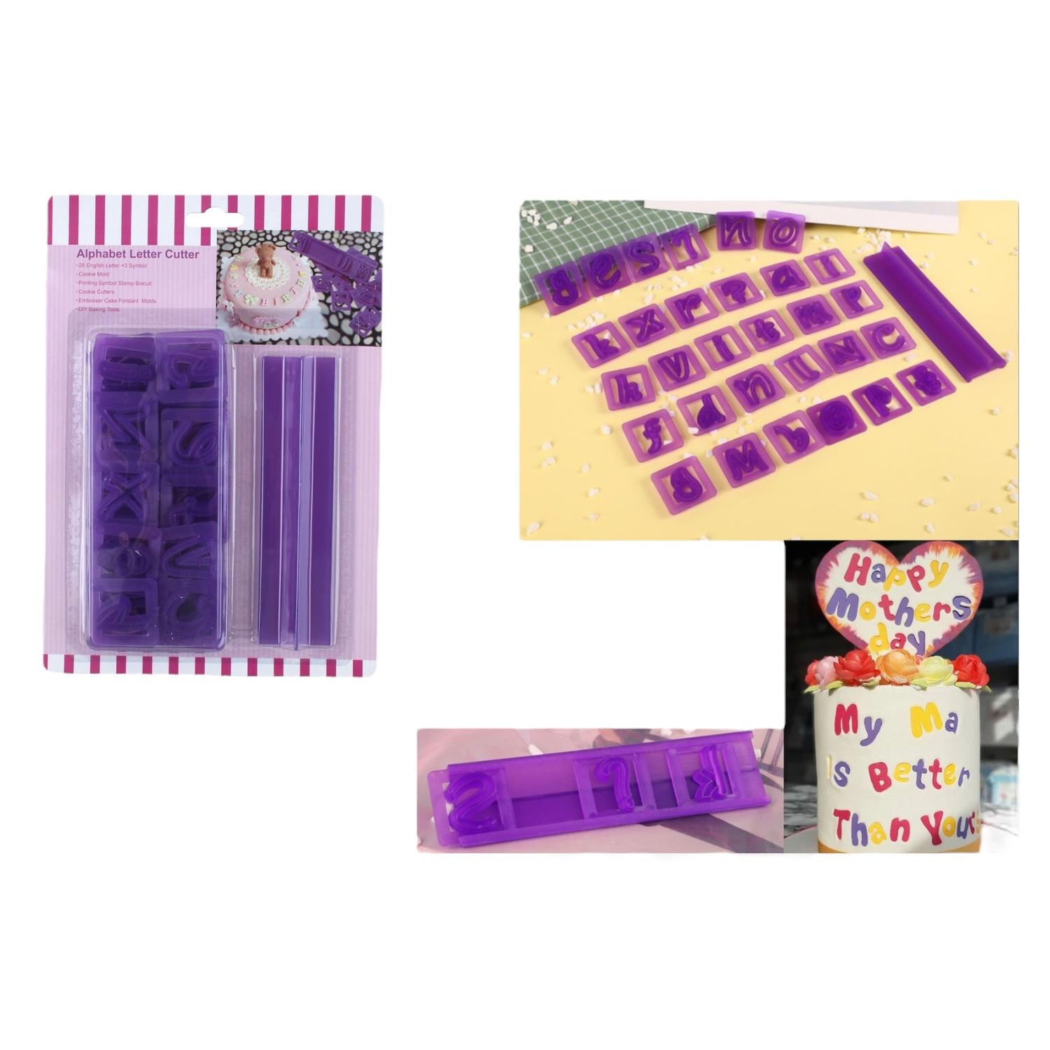 B9931-3 Cortador De Galletas Del Alfabeto Inglés