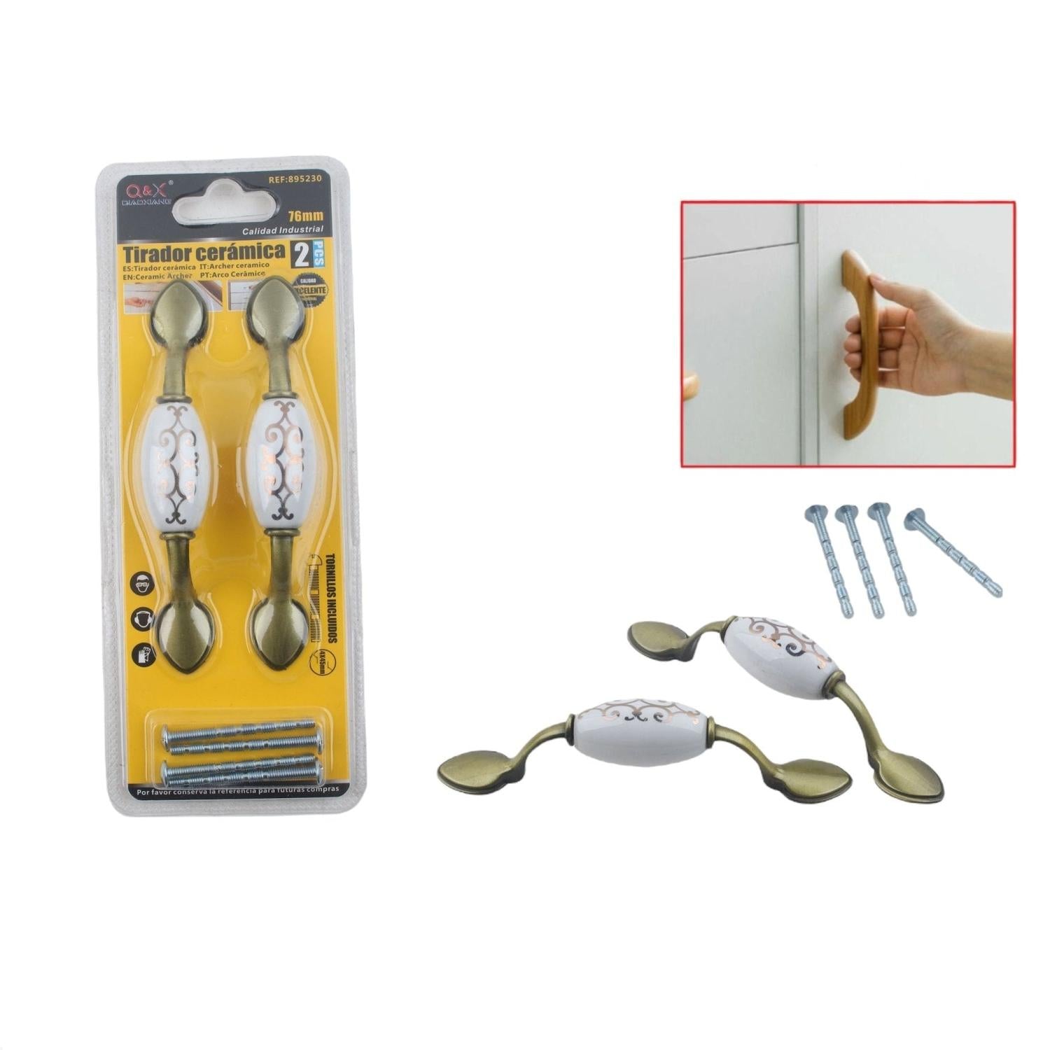 Mango De Cerámica De Estilo Europeo