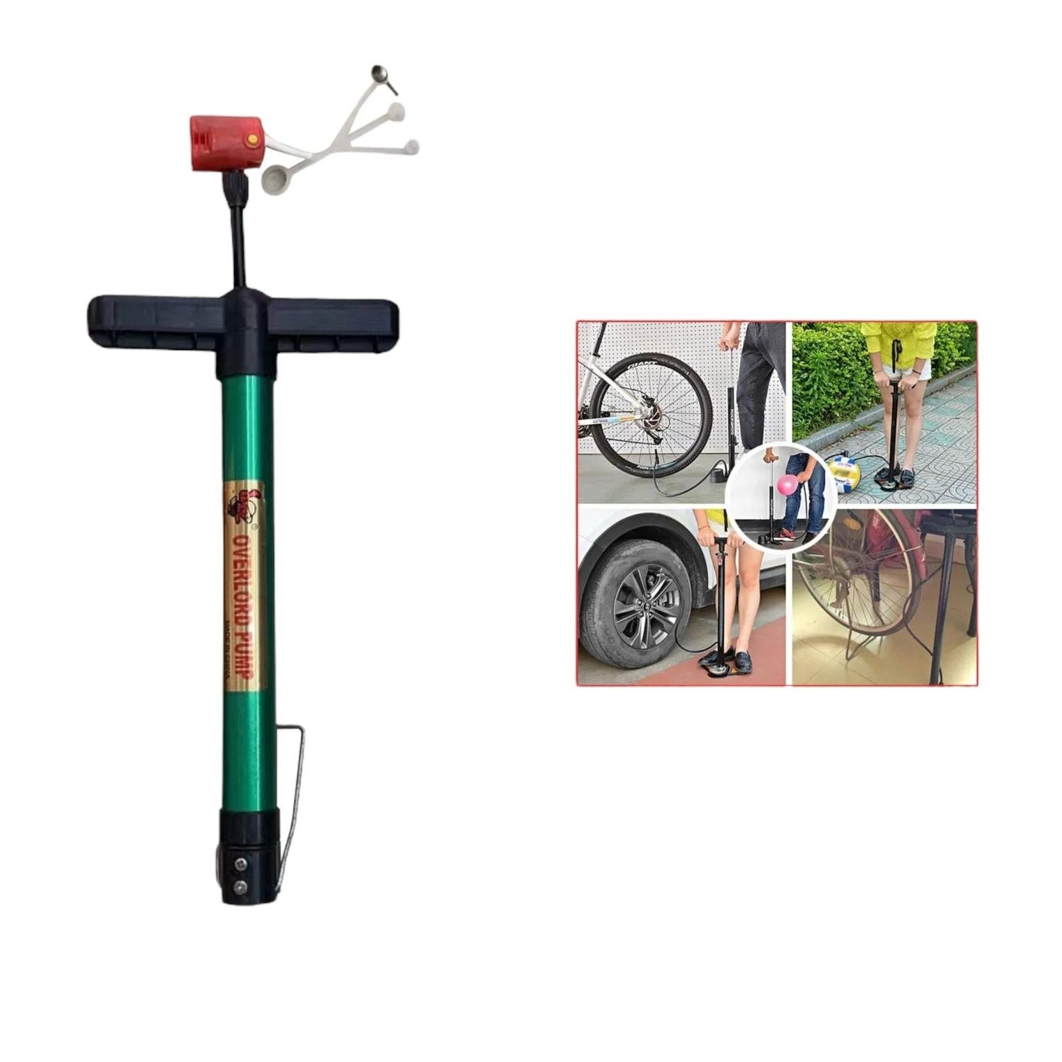 Bomba De Aire De 30*3Cm Elevador De Acero De 300 Colores