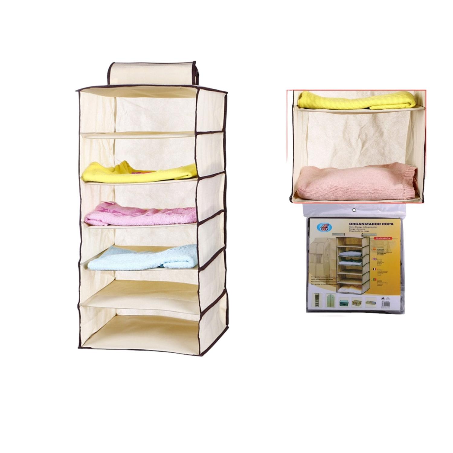 6 Capas Sin Estante De Almacenamiento