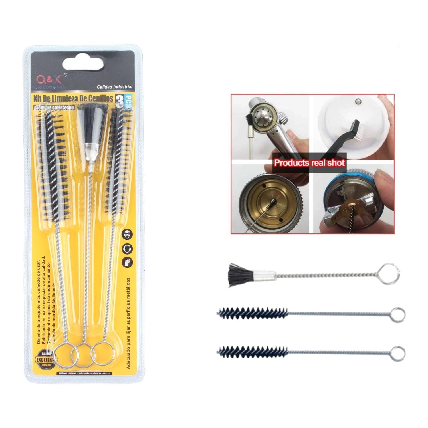 Juego De Limpieza De Cepillos De 3 Piezas.