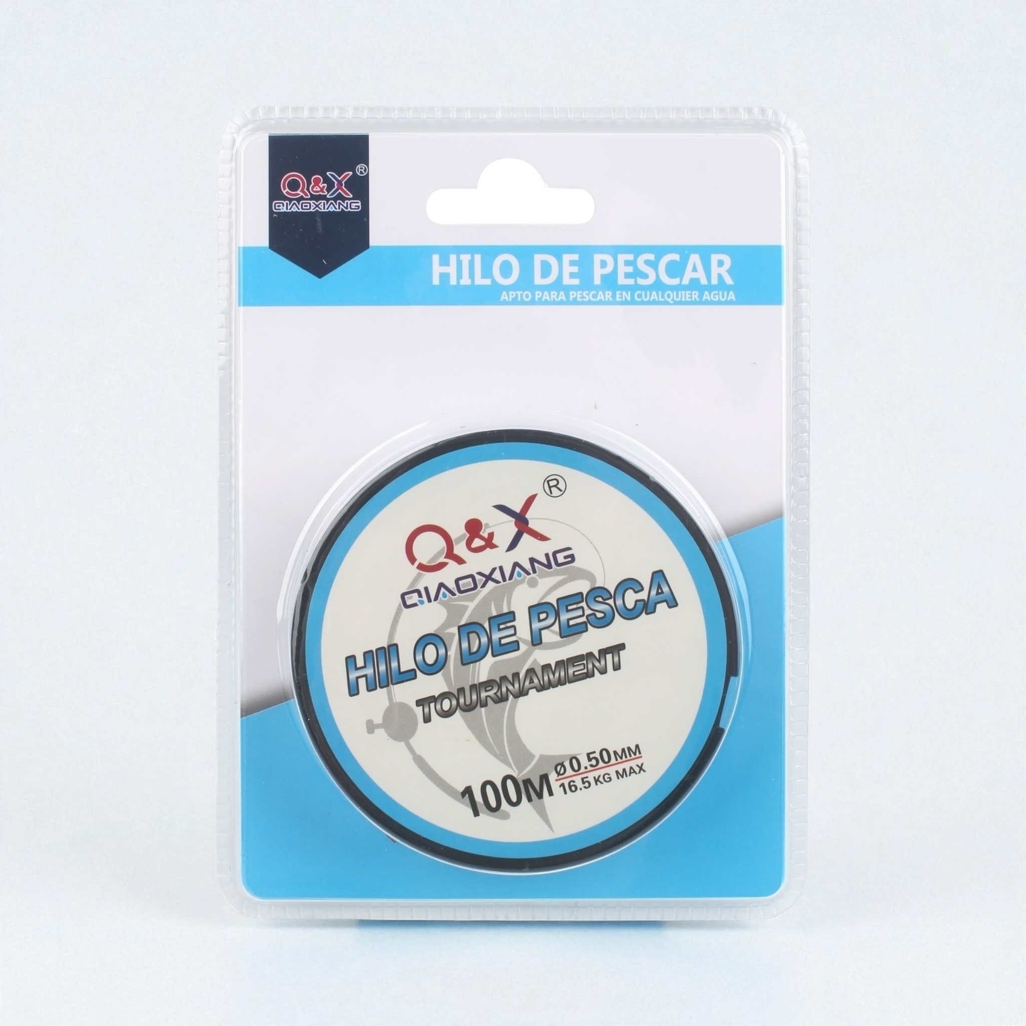 línea de pesca monofilamento resistente transparente 100m 0.50mm Qiaoxiang