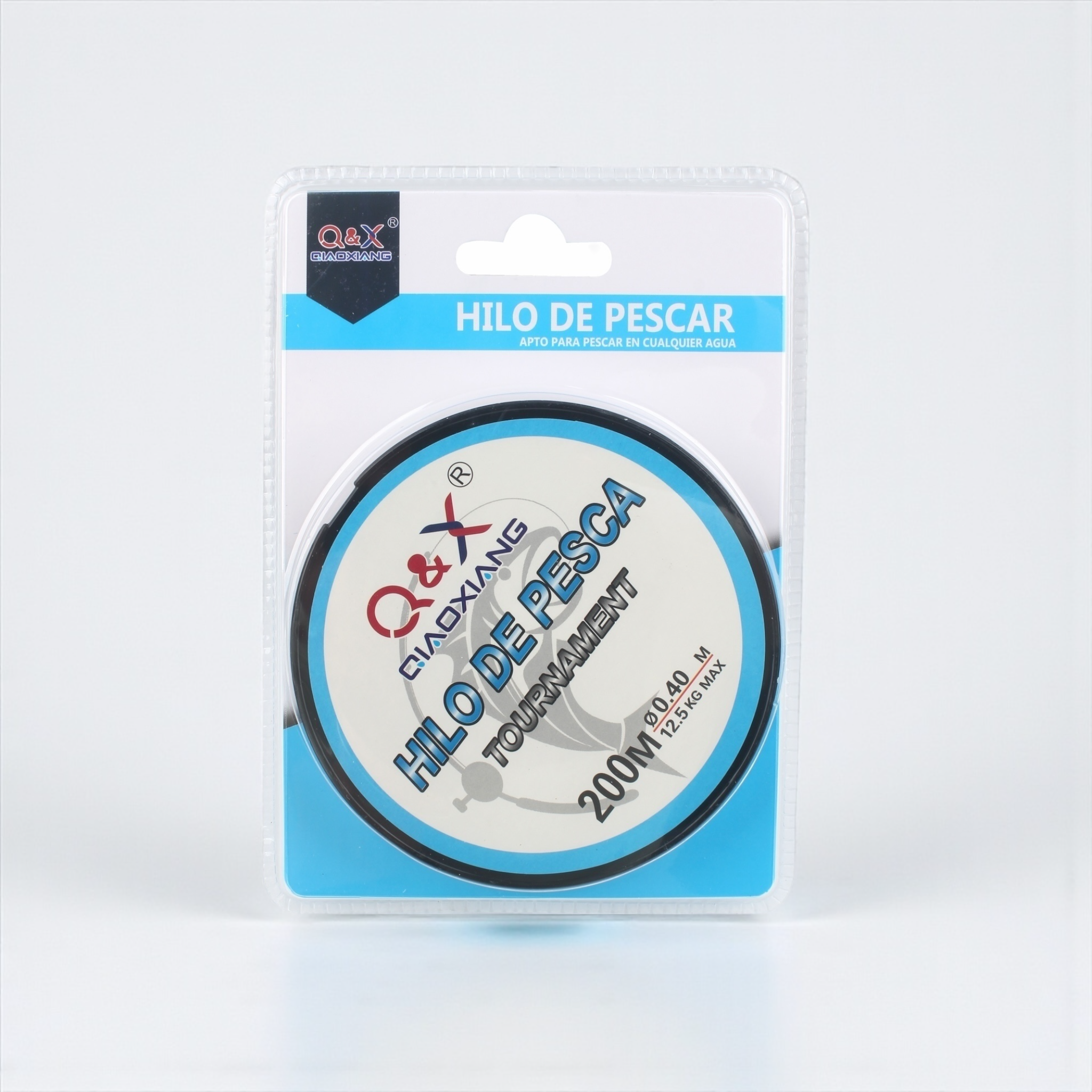 línea de pesca monofilamento resistente transparente 200m 0.40mm Qiaoxiang