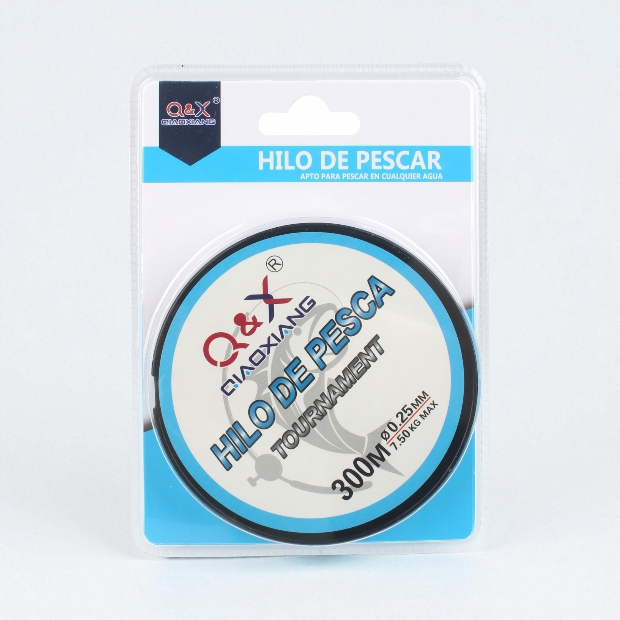 línea de pesca monofilamento resistente transparente 300m 0.25mm Qiaoxiang