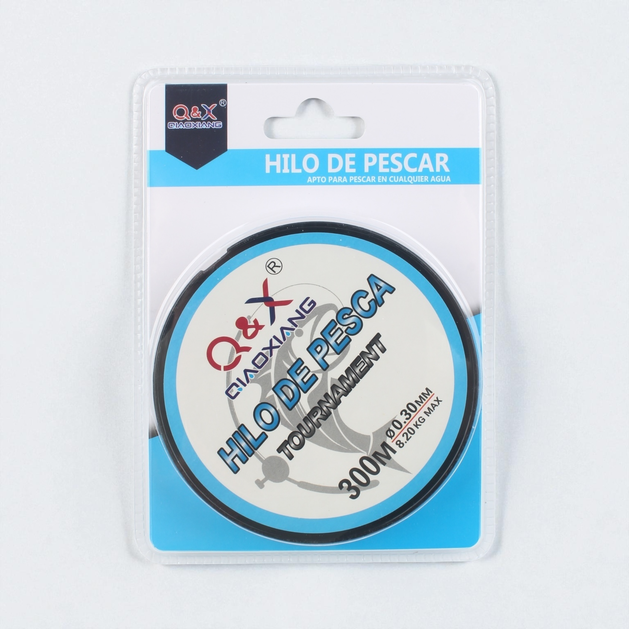 línea de pesca monofilamento resistente transparente 300m 0.30mm Qiaoxiang