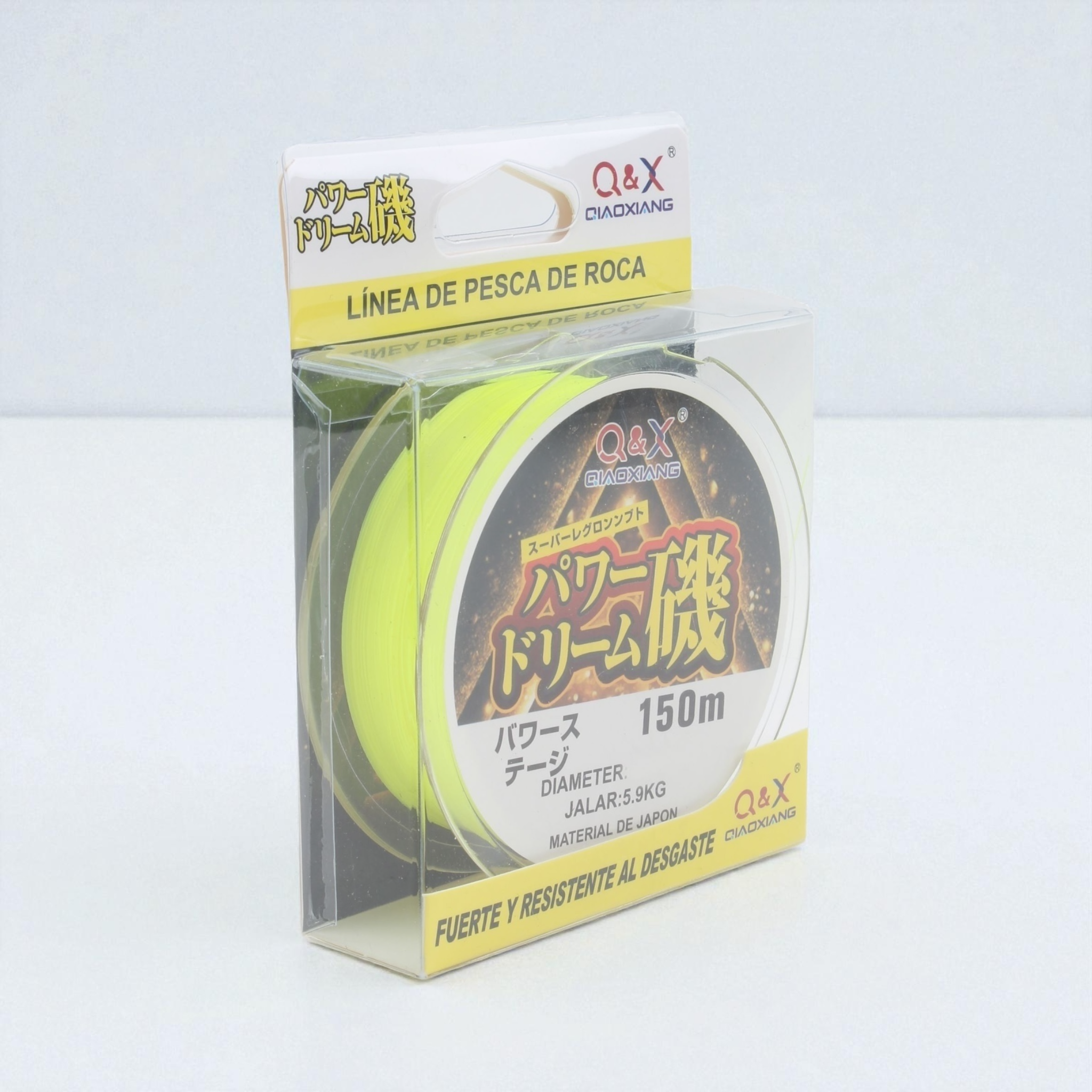 línea de pesca resistente al desgaste 150m 0.33mm Qiaoxiang