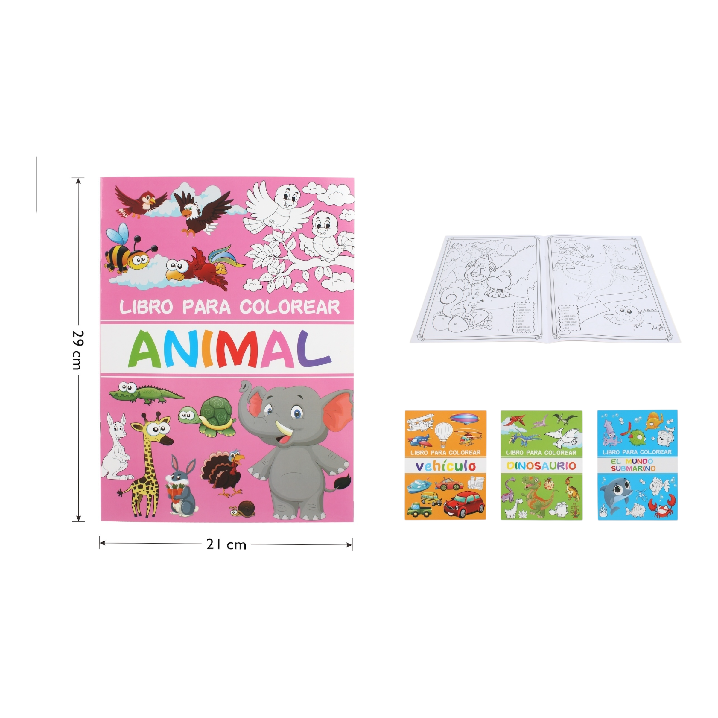 Libro para Colorear Infantil – Actividades Creativas