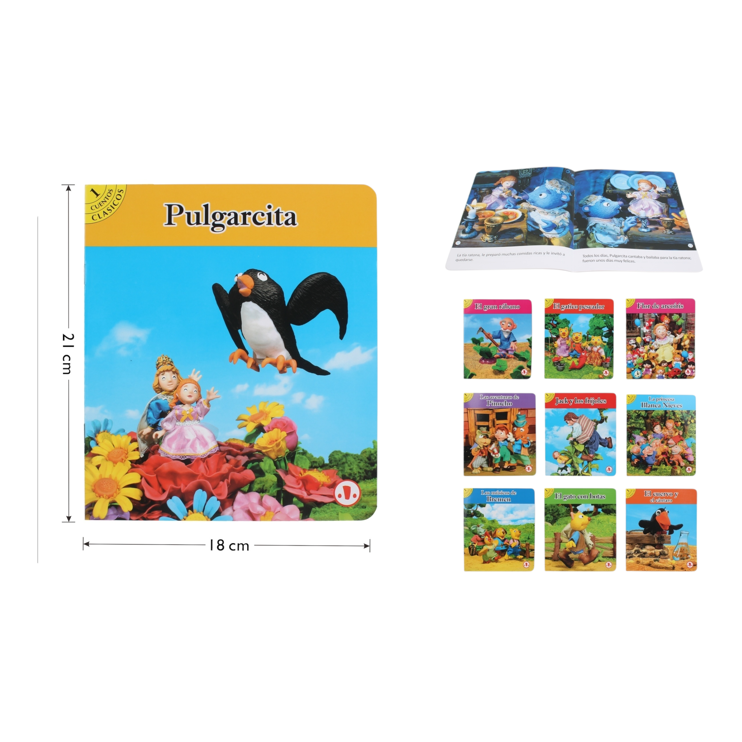 Libro de Cuentos en Español – Lectura Inicial