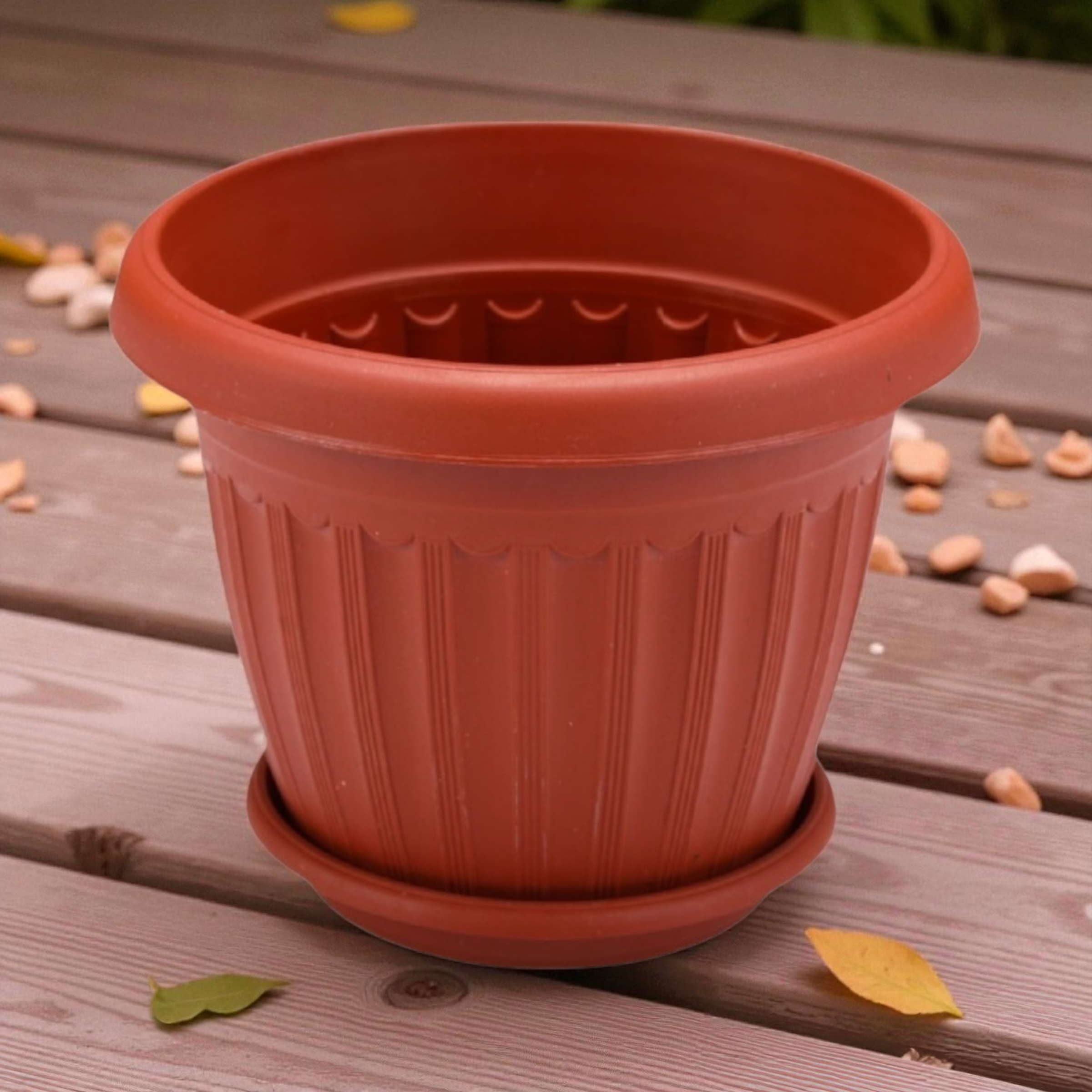 Macetero plástico LH2008 34×25.8 cm