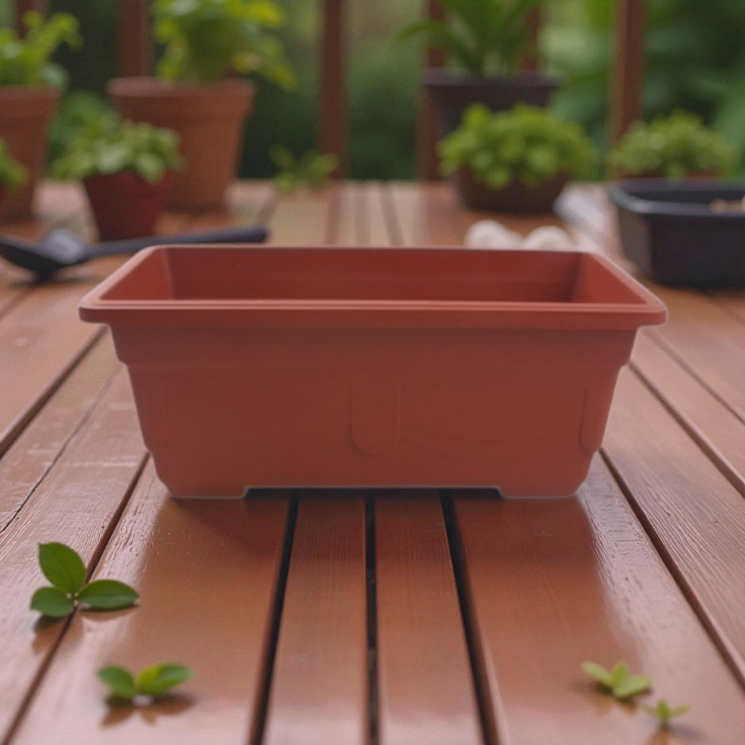 Macetero plástico JX115 44.5×20×13.5 cm