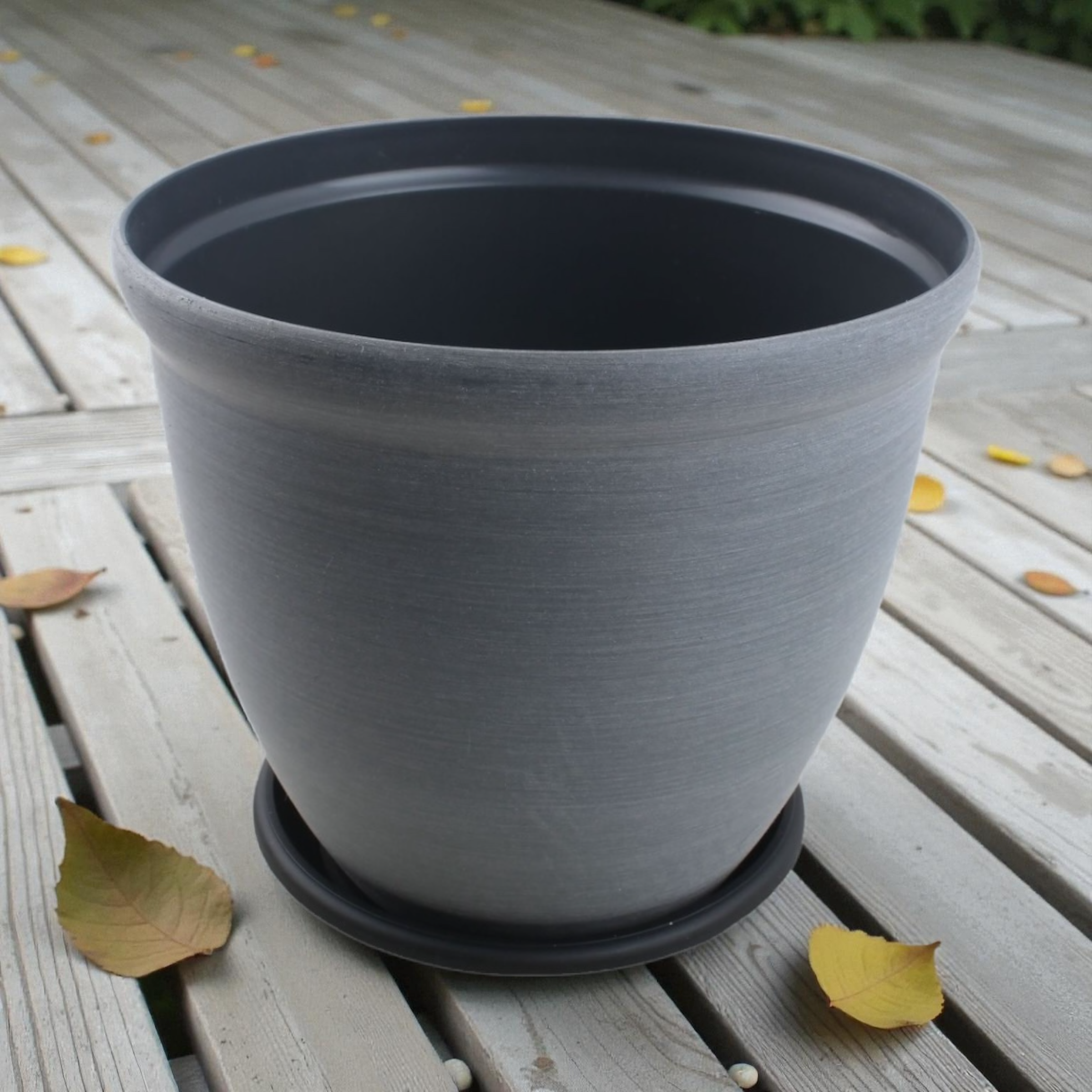 Macetero plástico 6110LS 22.5×20 cm