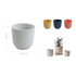 Macetero plástico TW-3C 18×16.5 cm