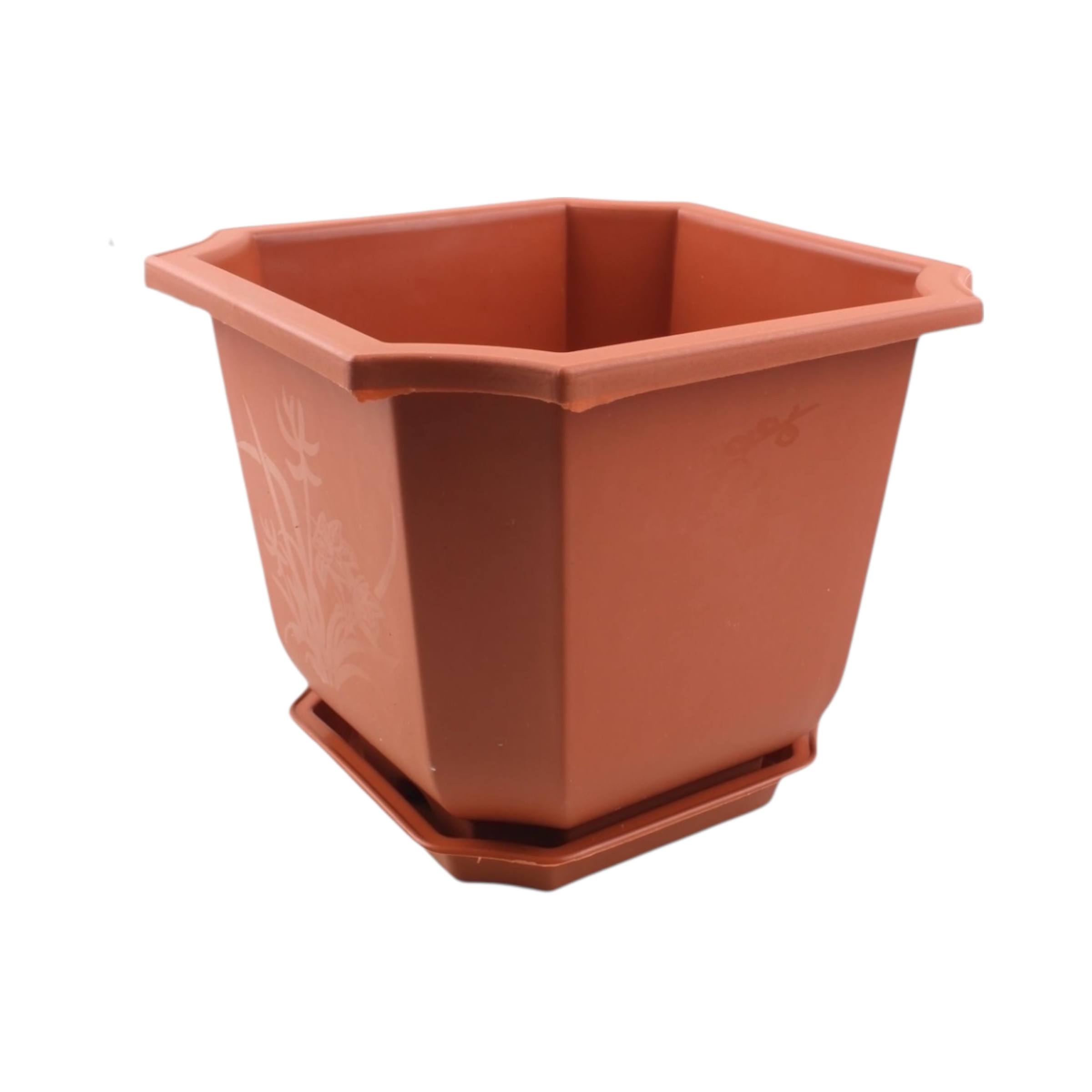 Macetero plástico ZY280×280 27×21.5 cm