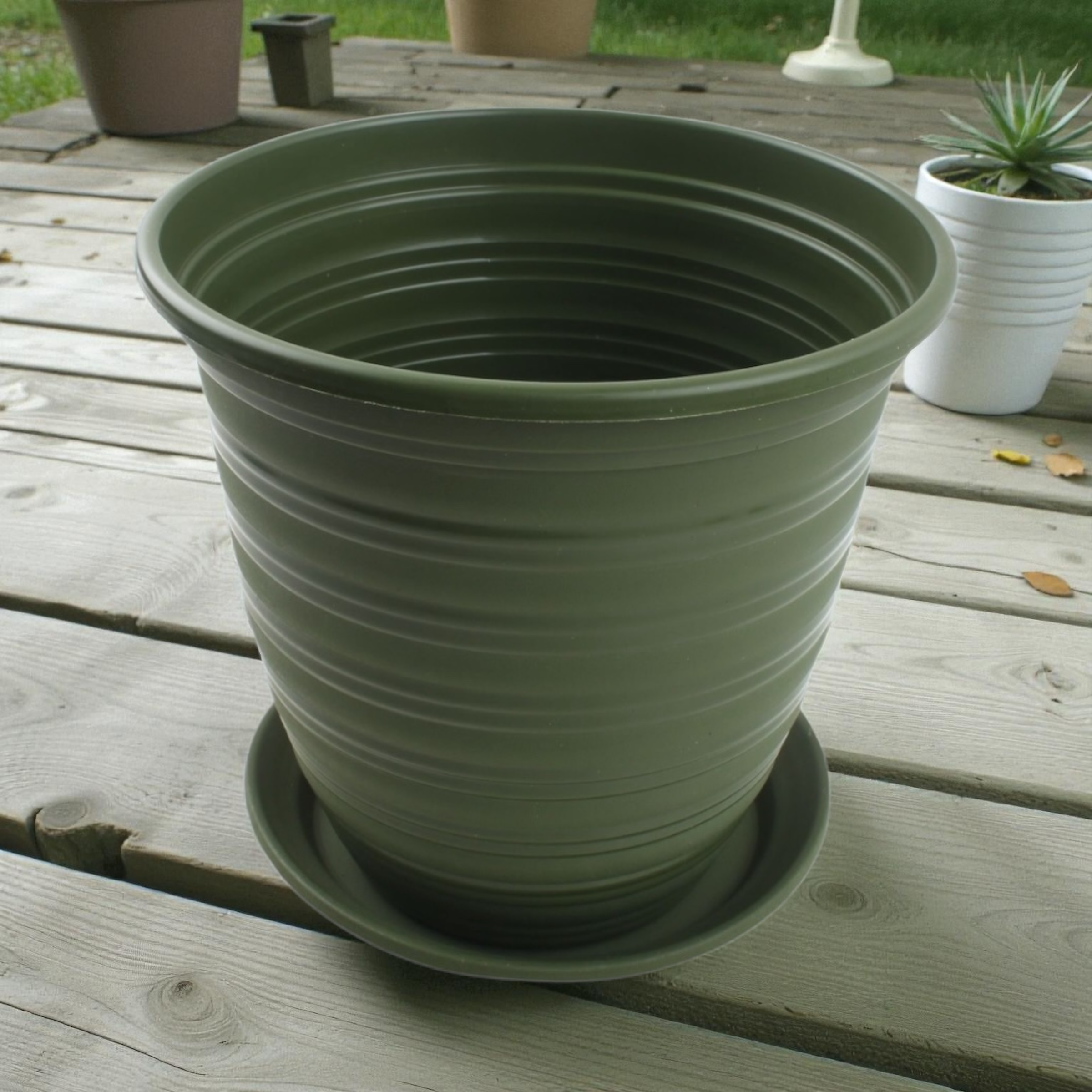 Macetero plástico ZY1302 25×25×23 cm