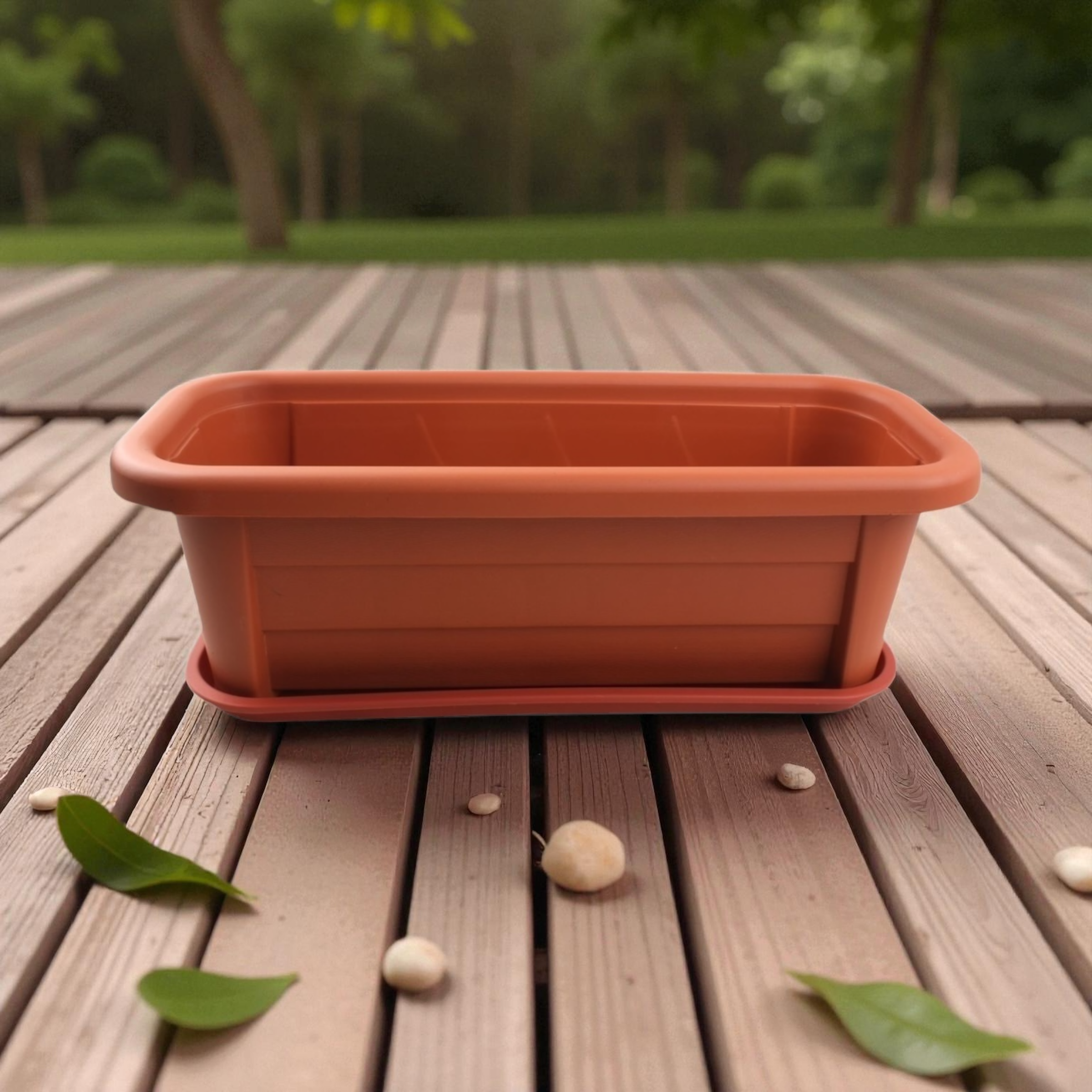 Macetero plástico ZY121 43×18×15 cm