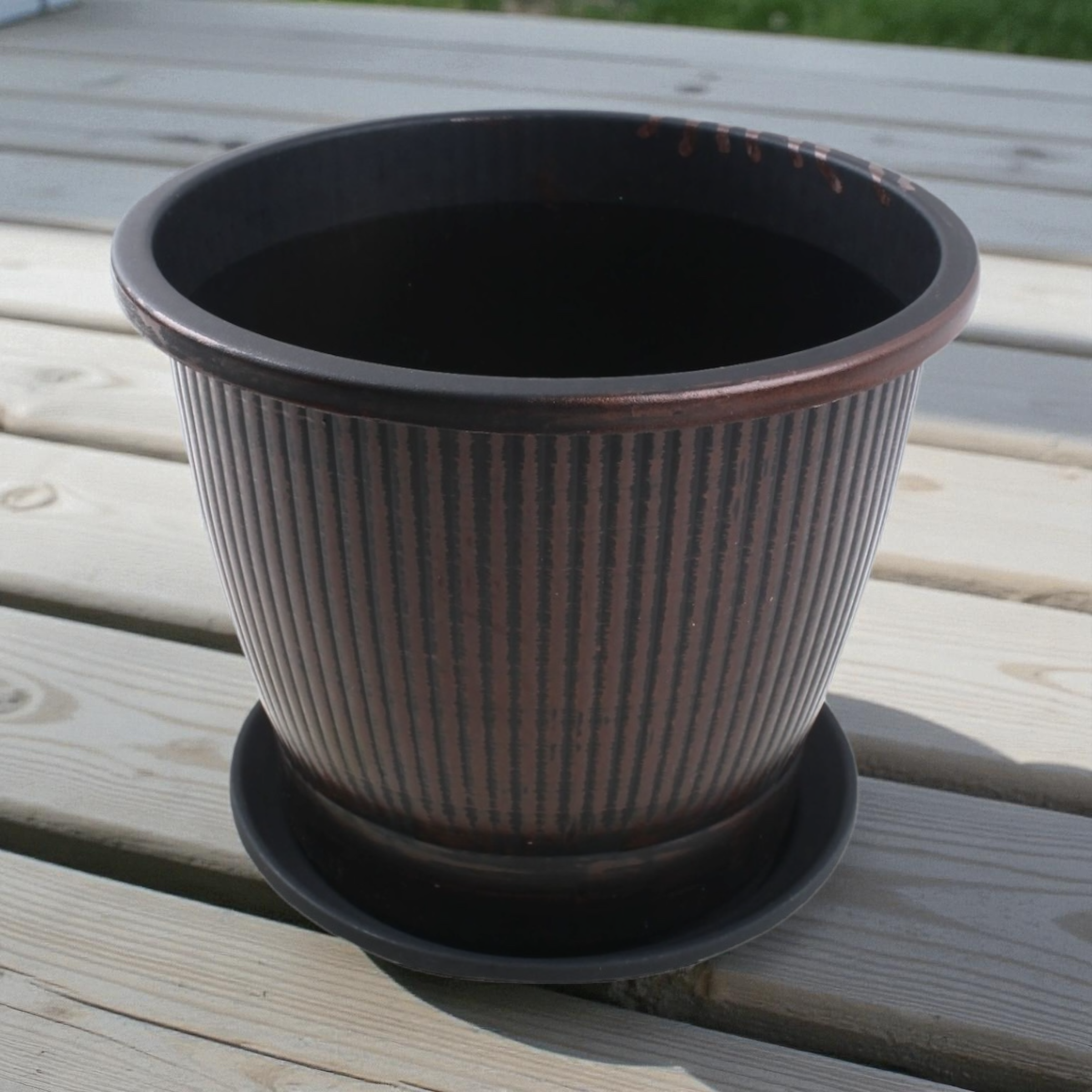 Macetero plástico ZY1703S 29×24.5 cm