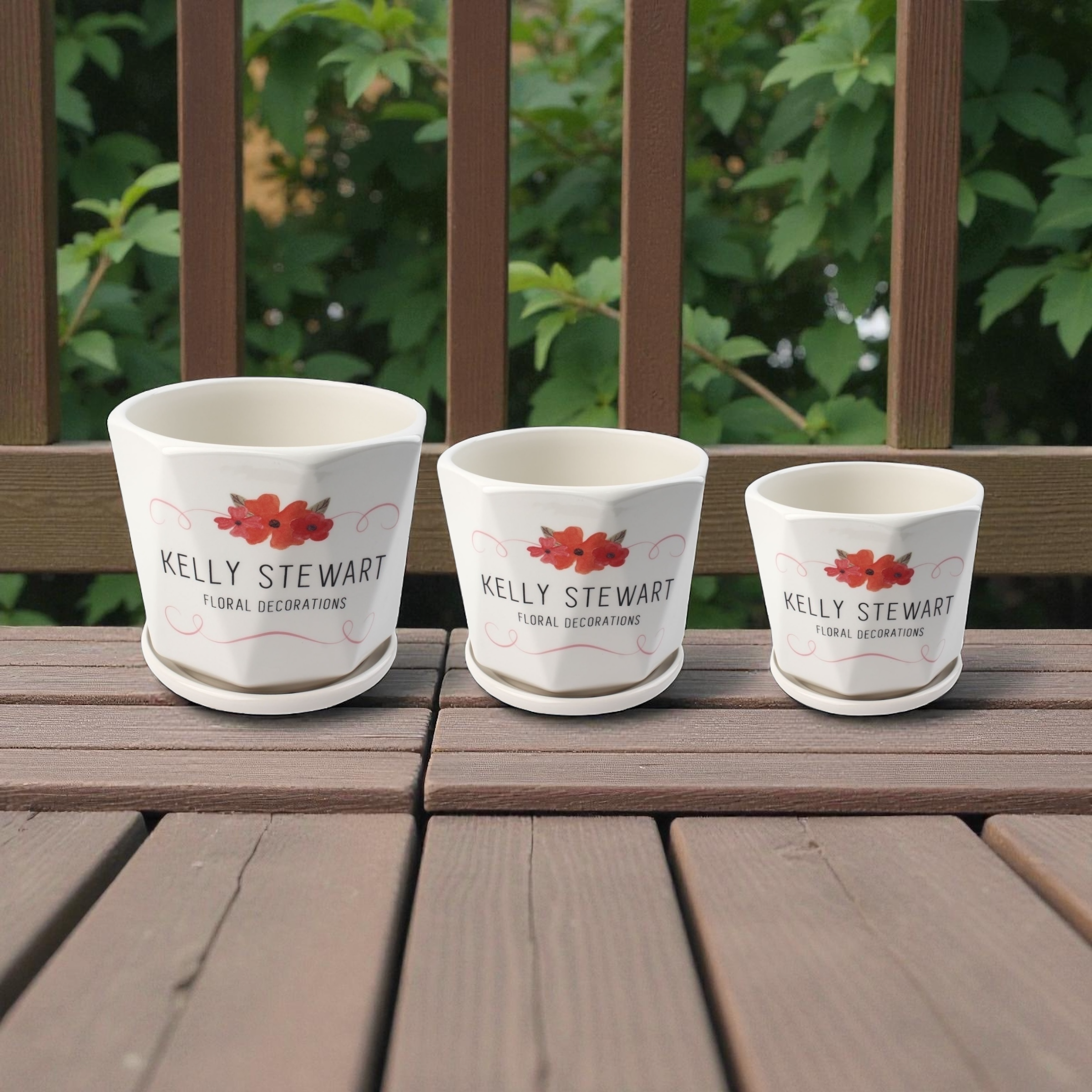 Macetero cerámico TX67208 set decorativo para el hogar