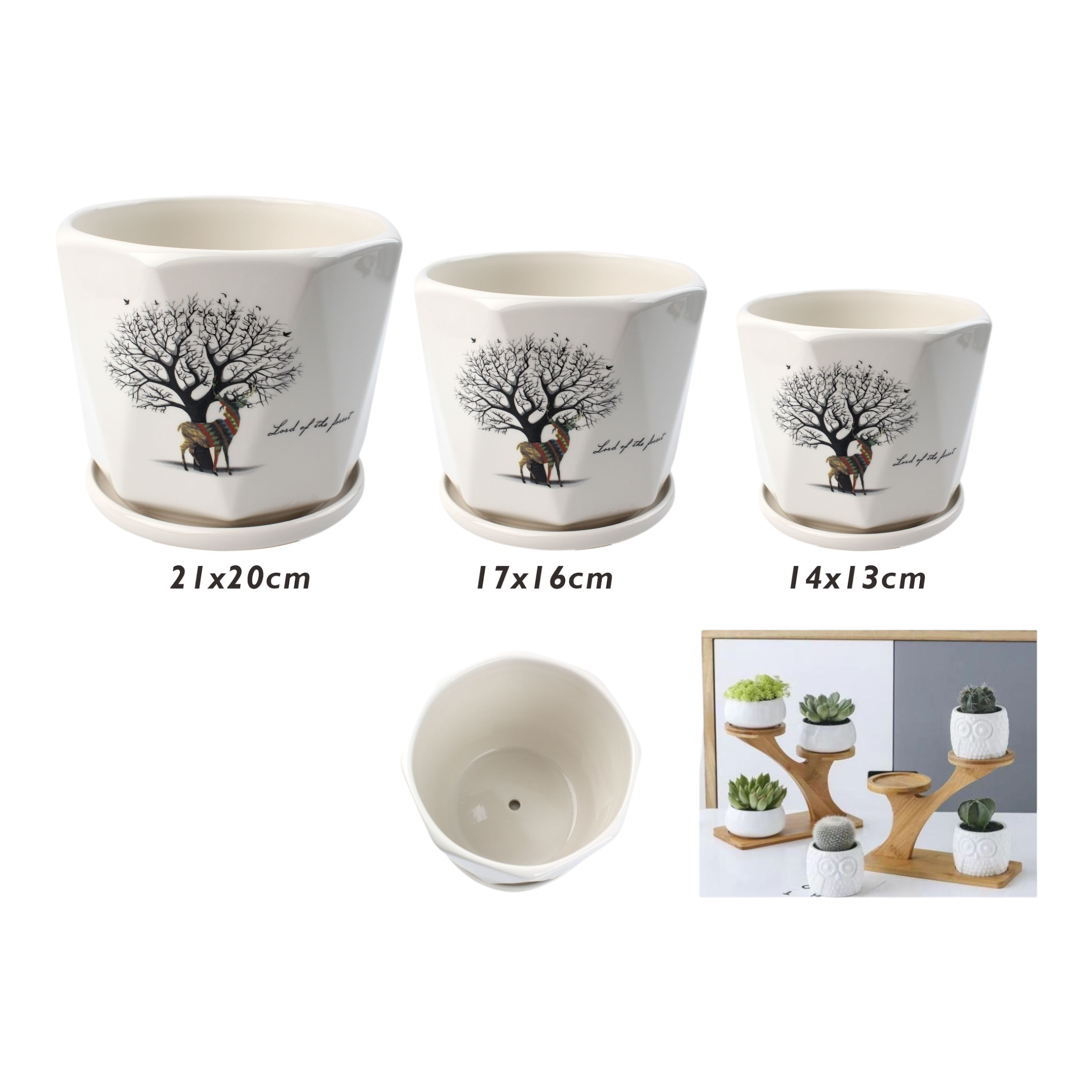 Macetero cerámico TX67209