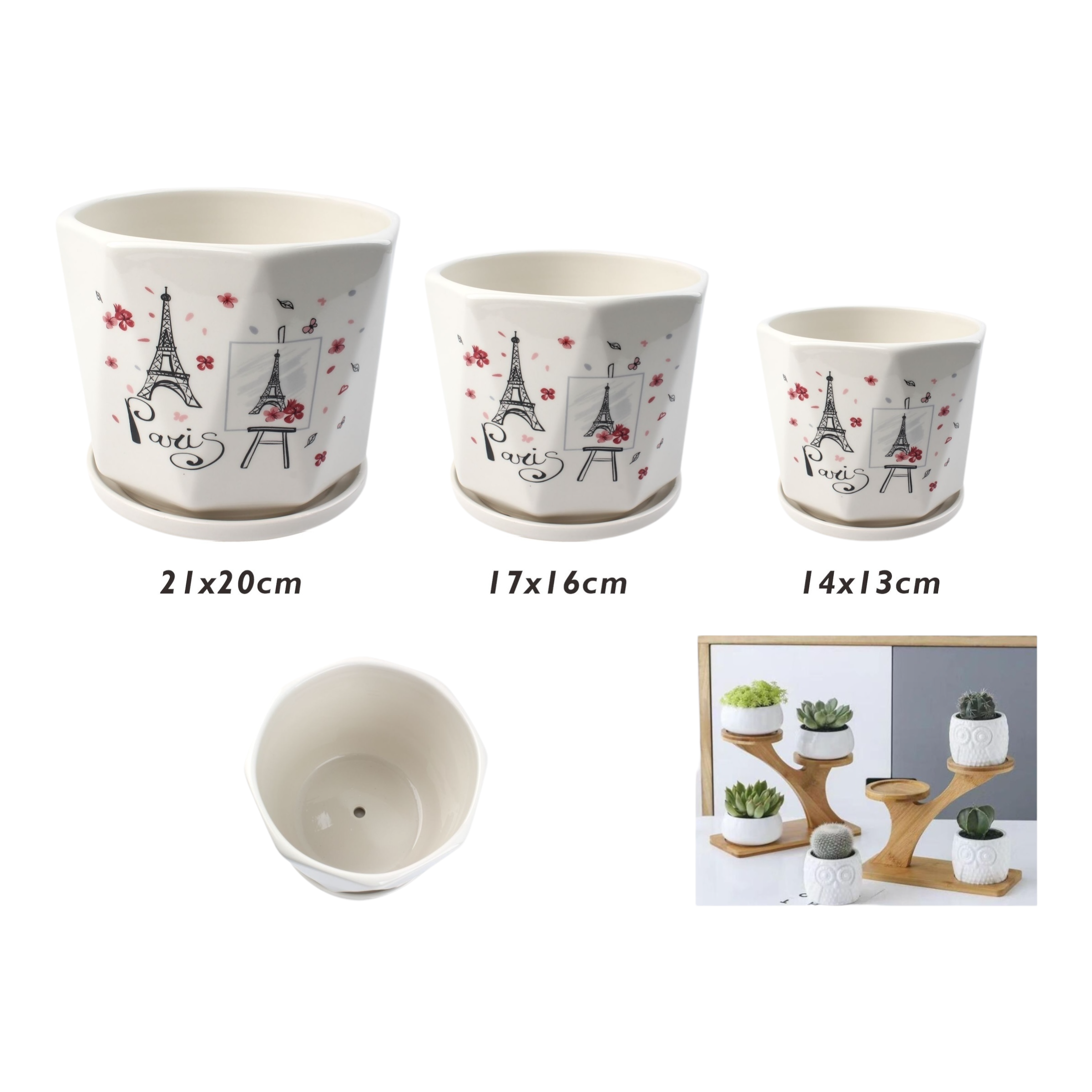 Macetero cerámico TX67321