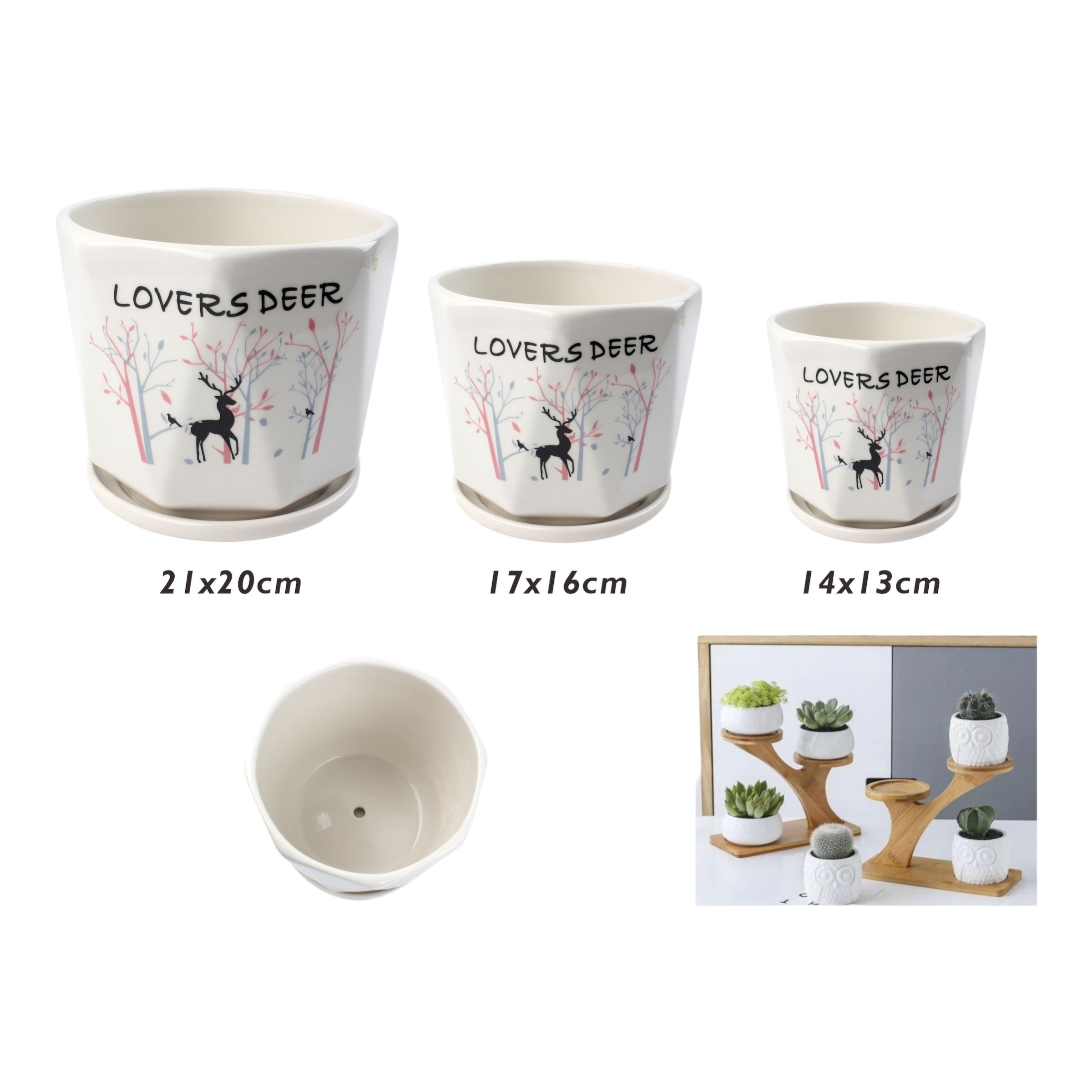 Macetero cerámico TX67322