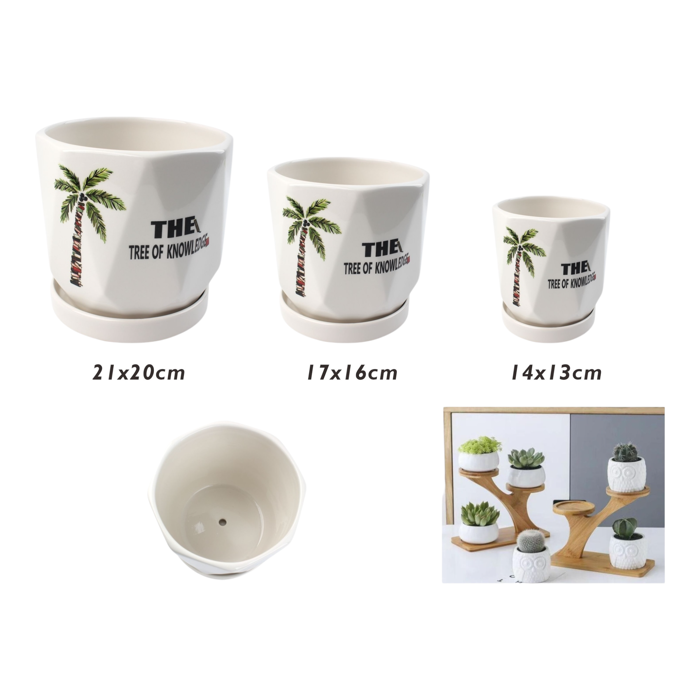 Macetero cerámico TX70040A9455