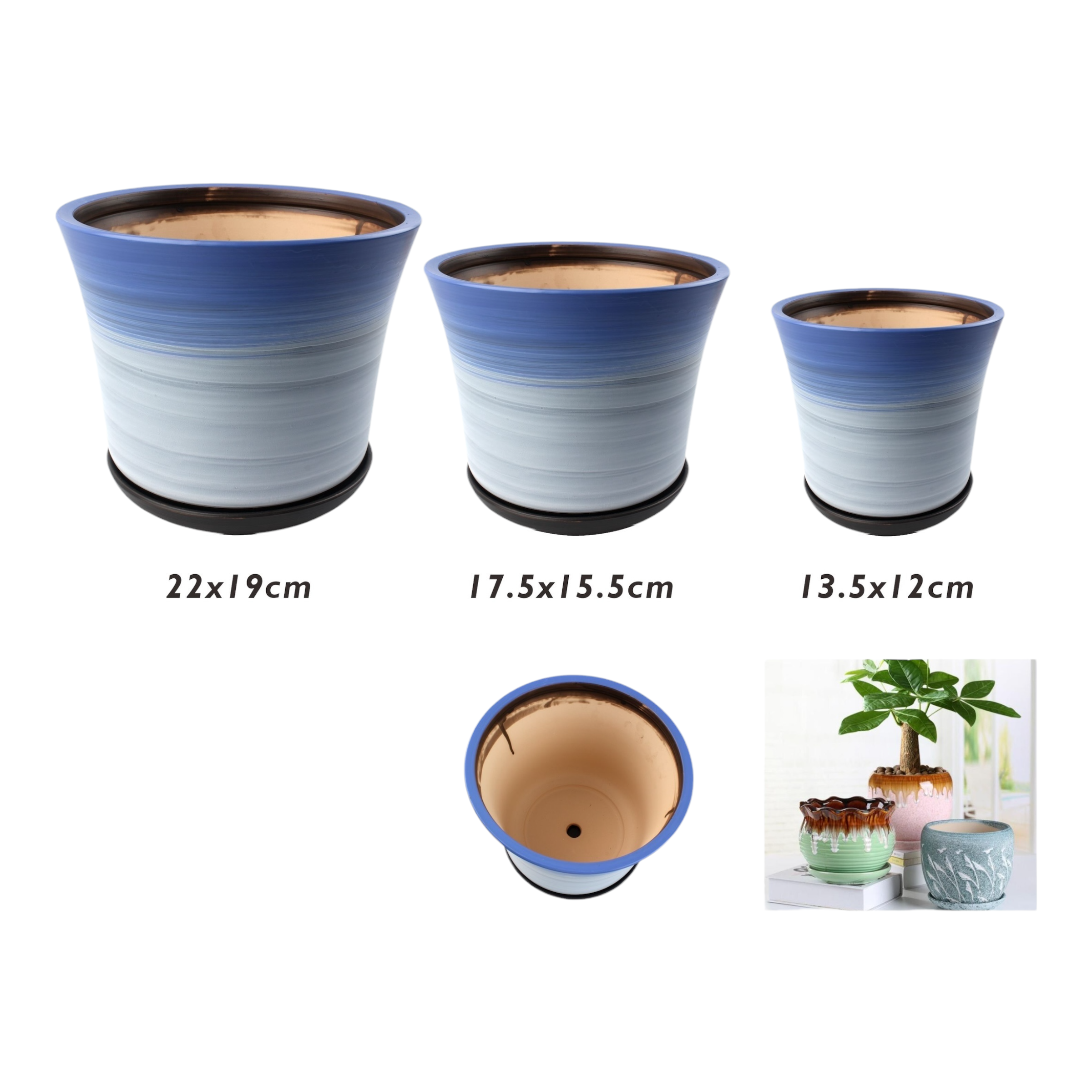 Macetero cerámico SM8A5