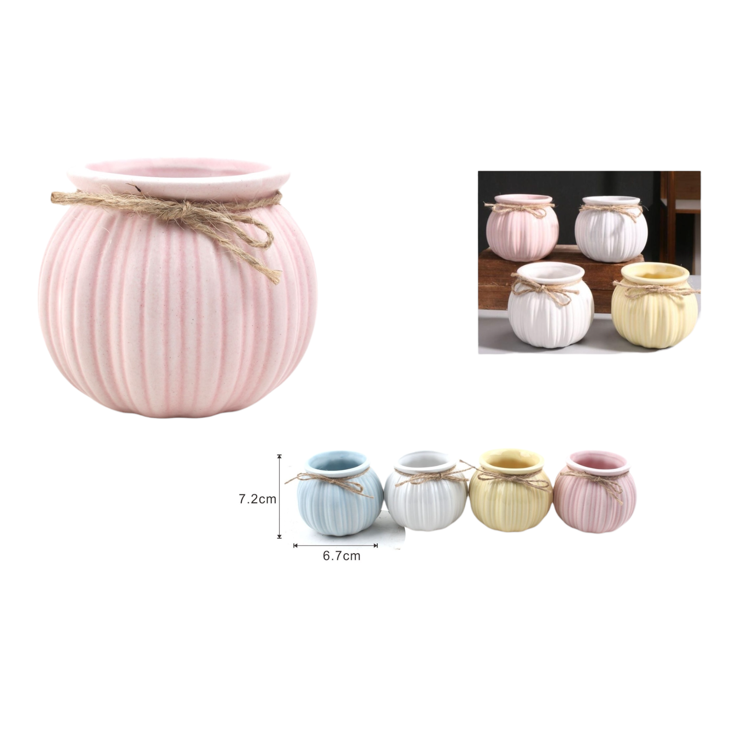 Macetero cerámico DS1033-2