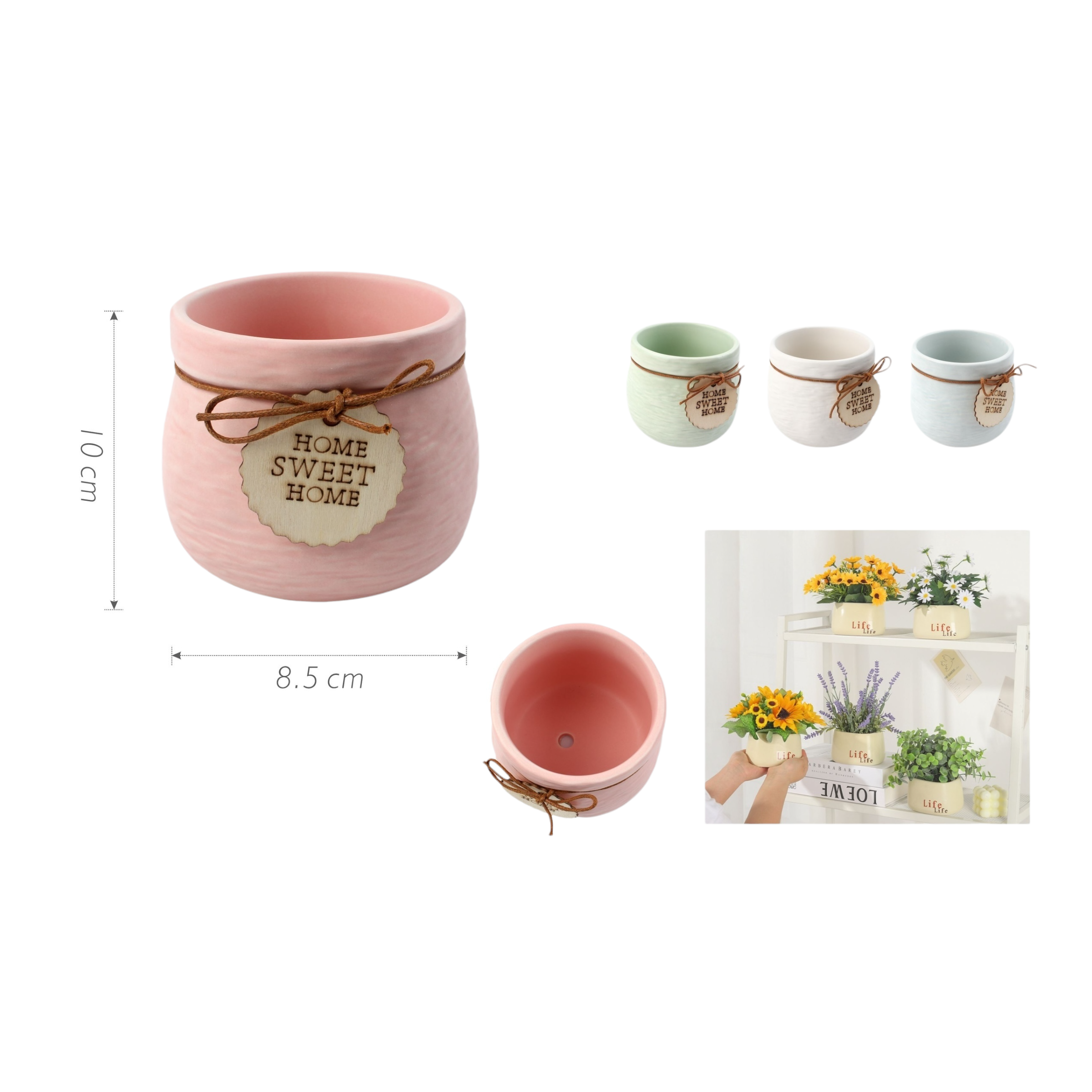 Macetero cerámico DS1016