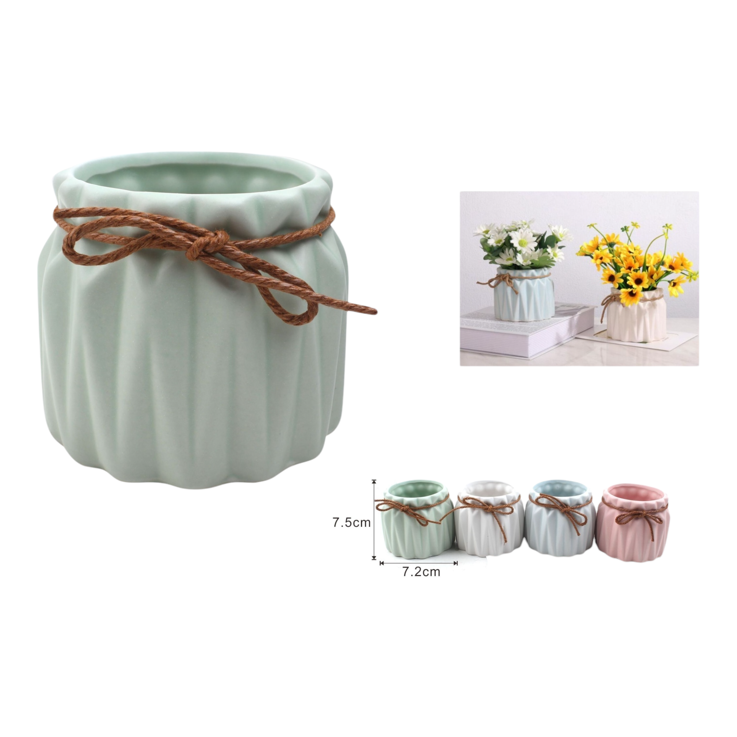 Macetero cerámico DS1002-2