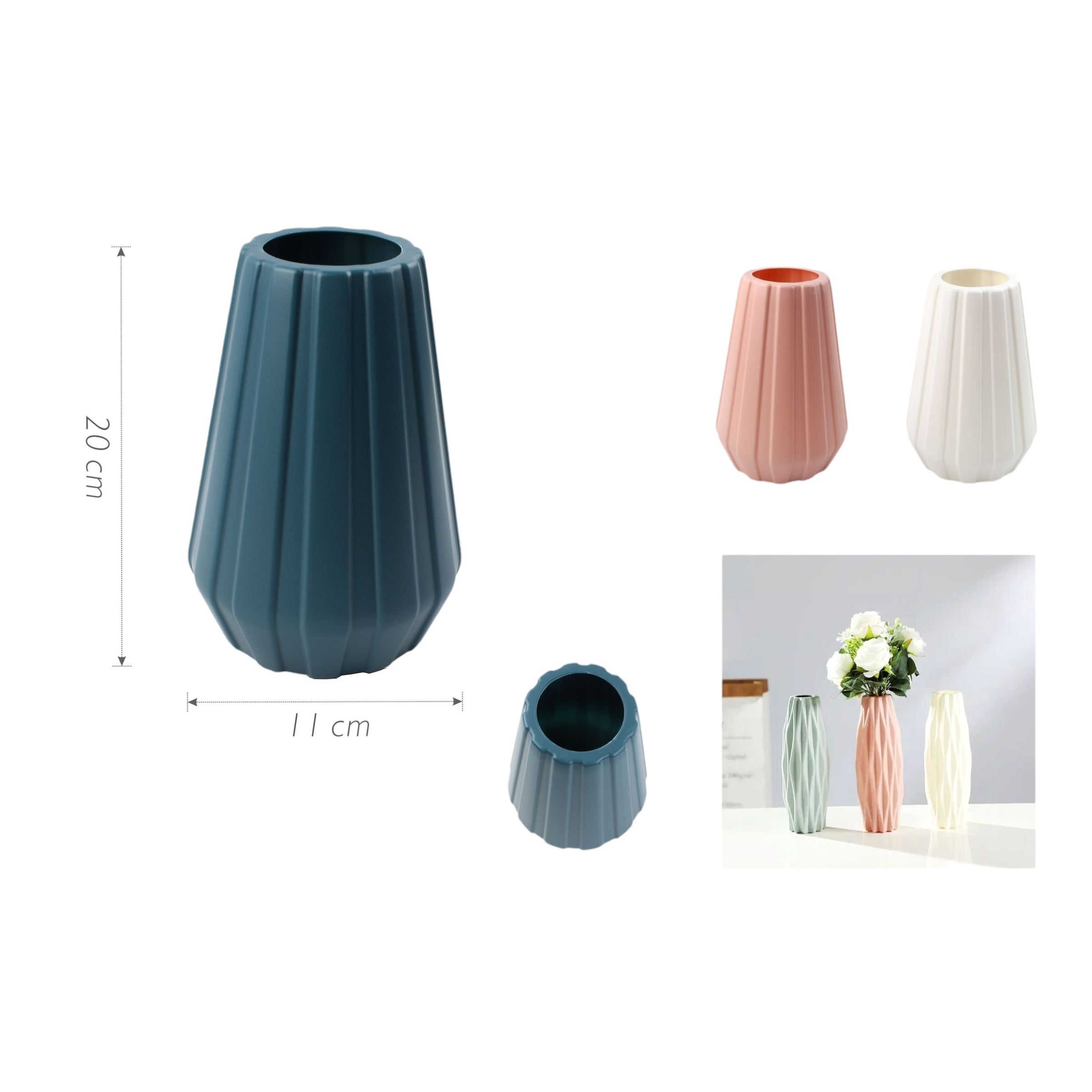 Florero JH9 20×11 cm