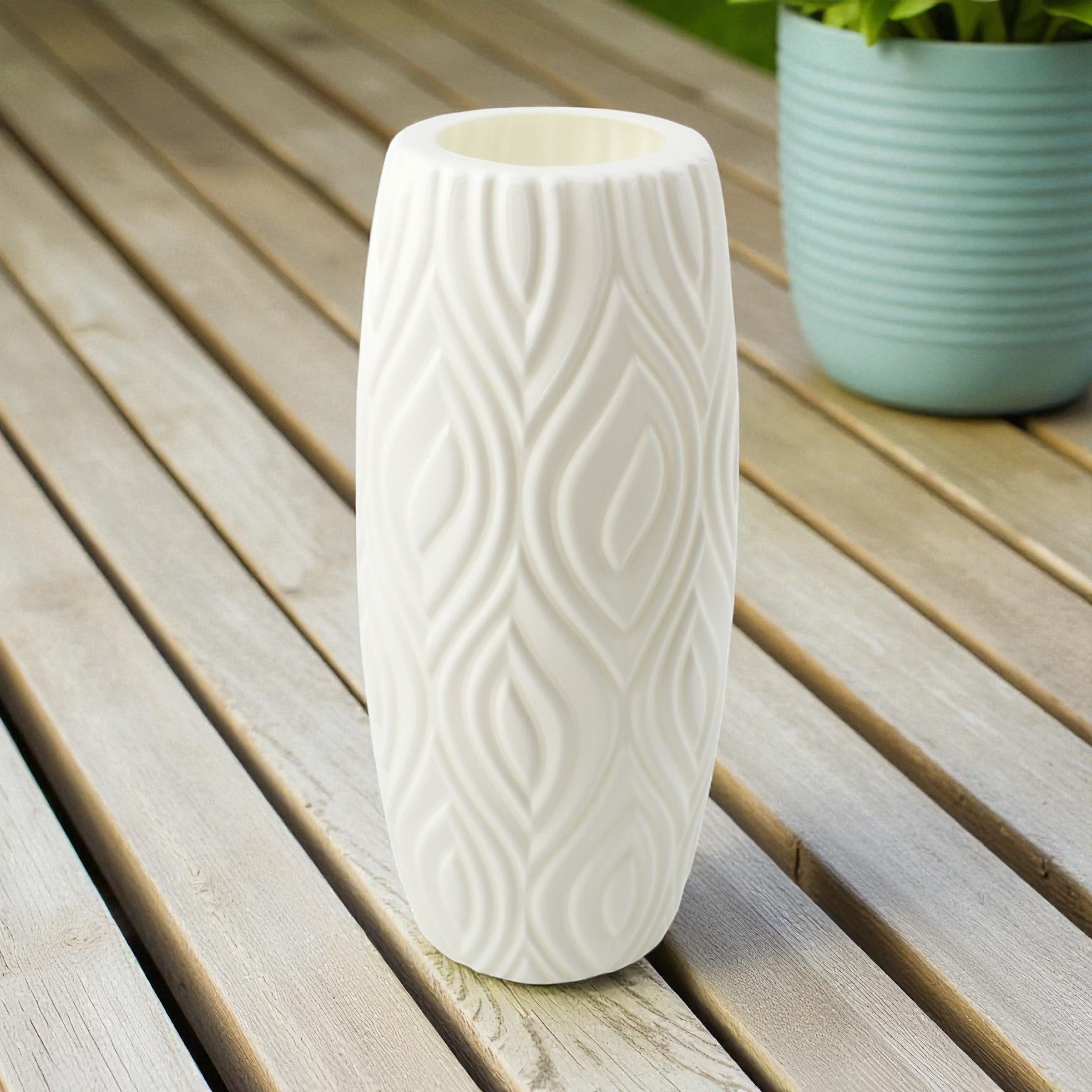 Florero JH19 23×8 cm decoración para el hogar