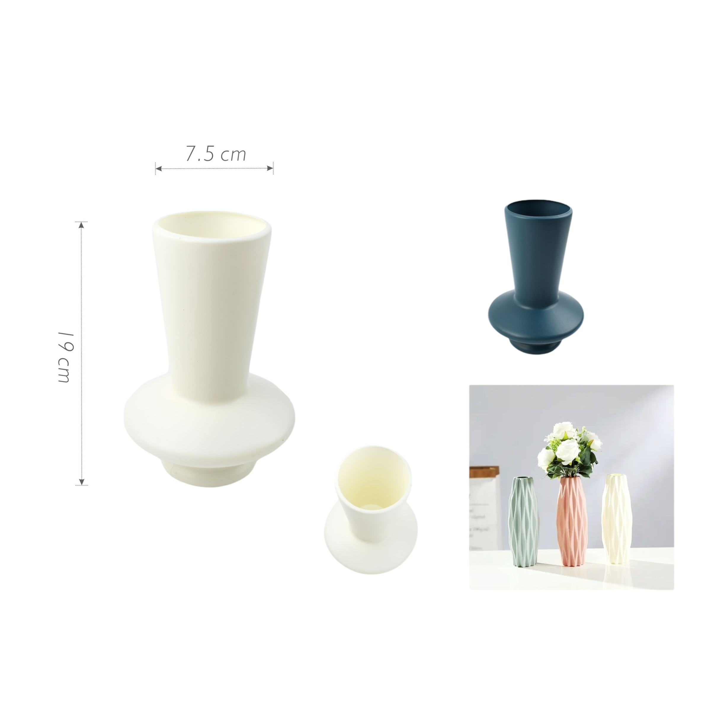 Florero JH29 19×7.5 cm