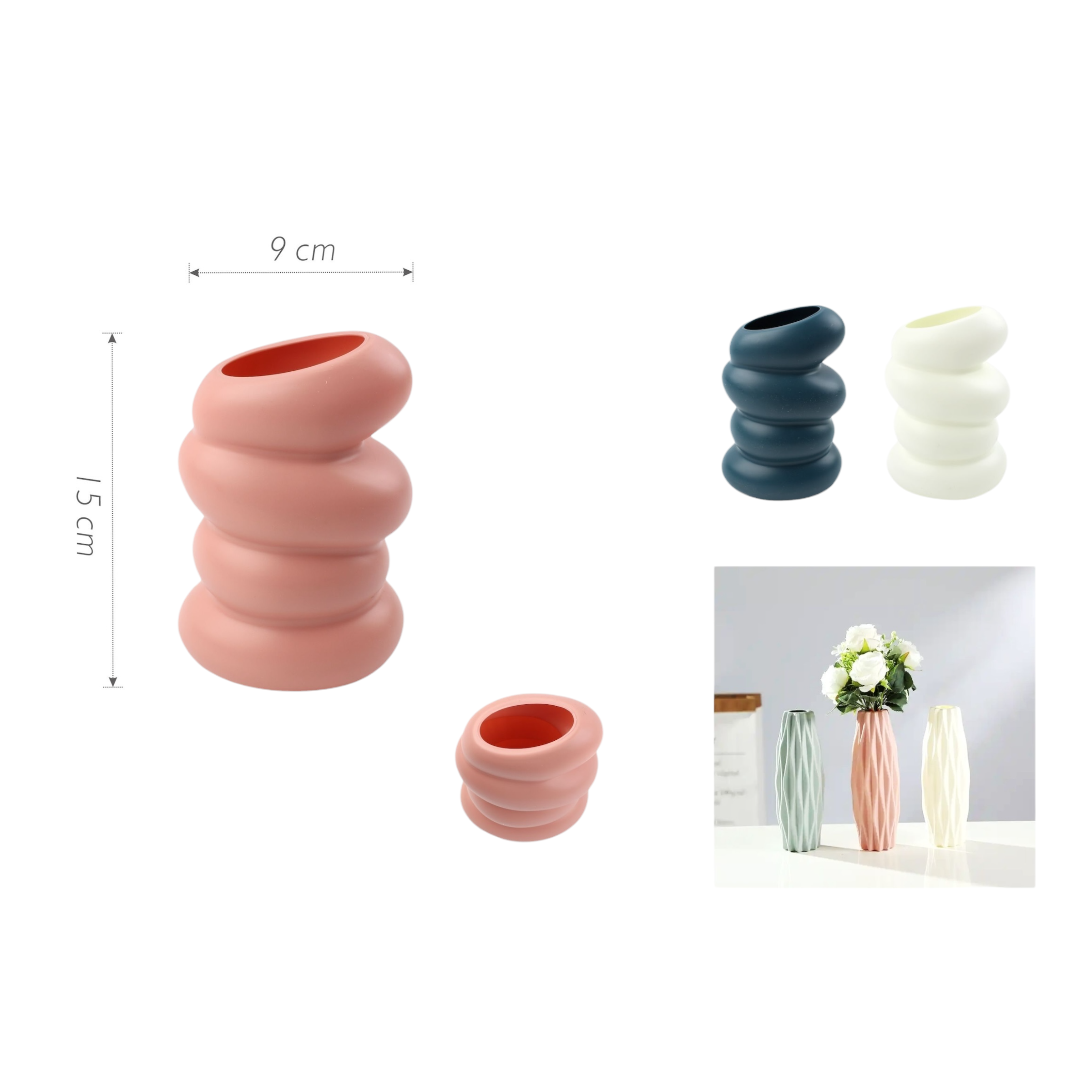 Florero JH31 15×9 cm