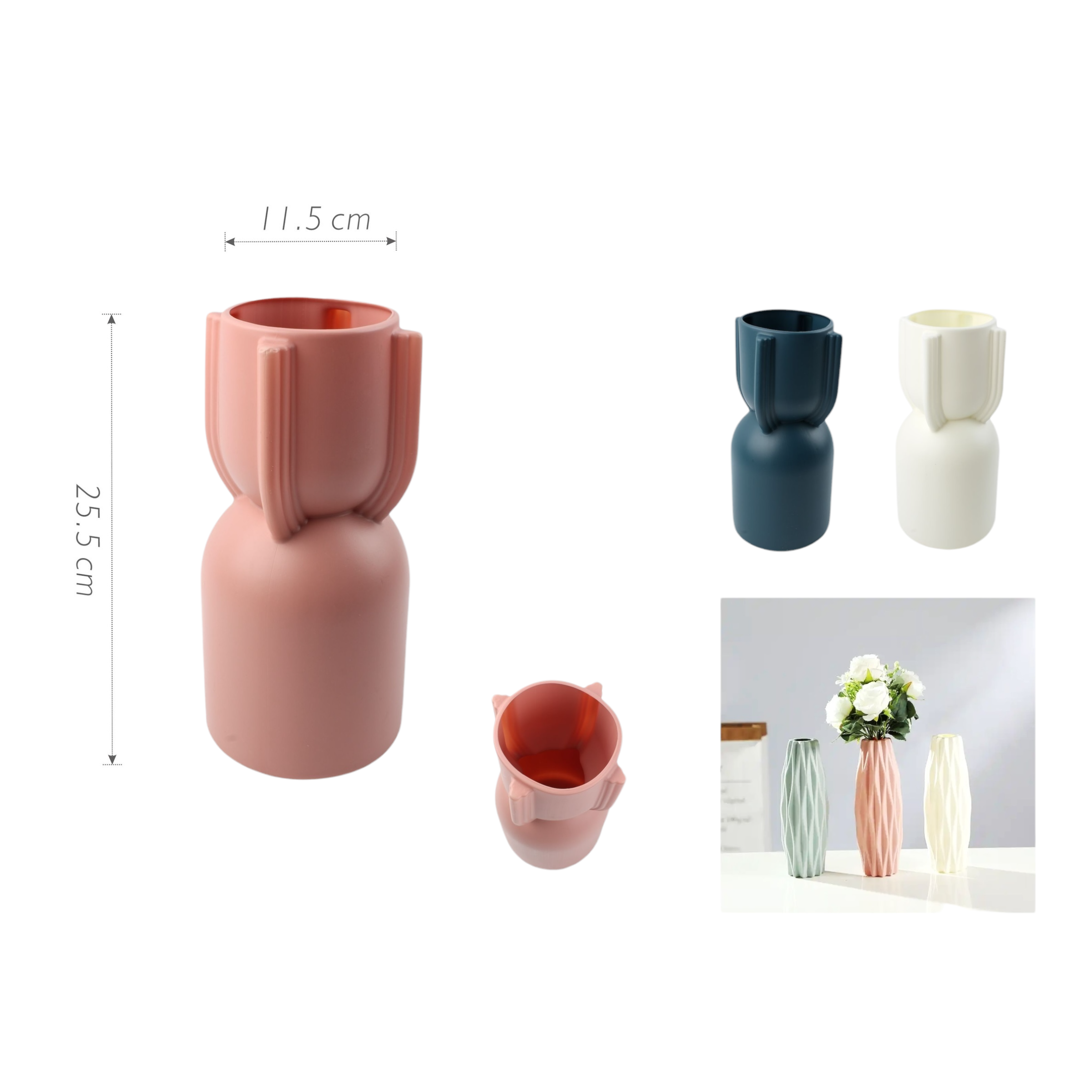 Florero JH32 25.5×11.5 cm