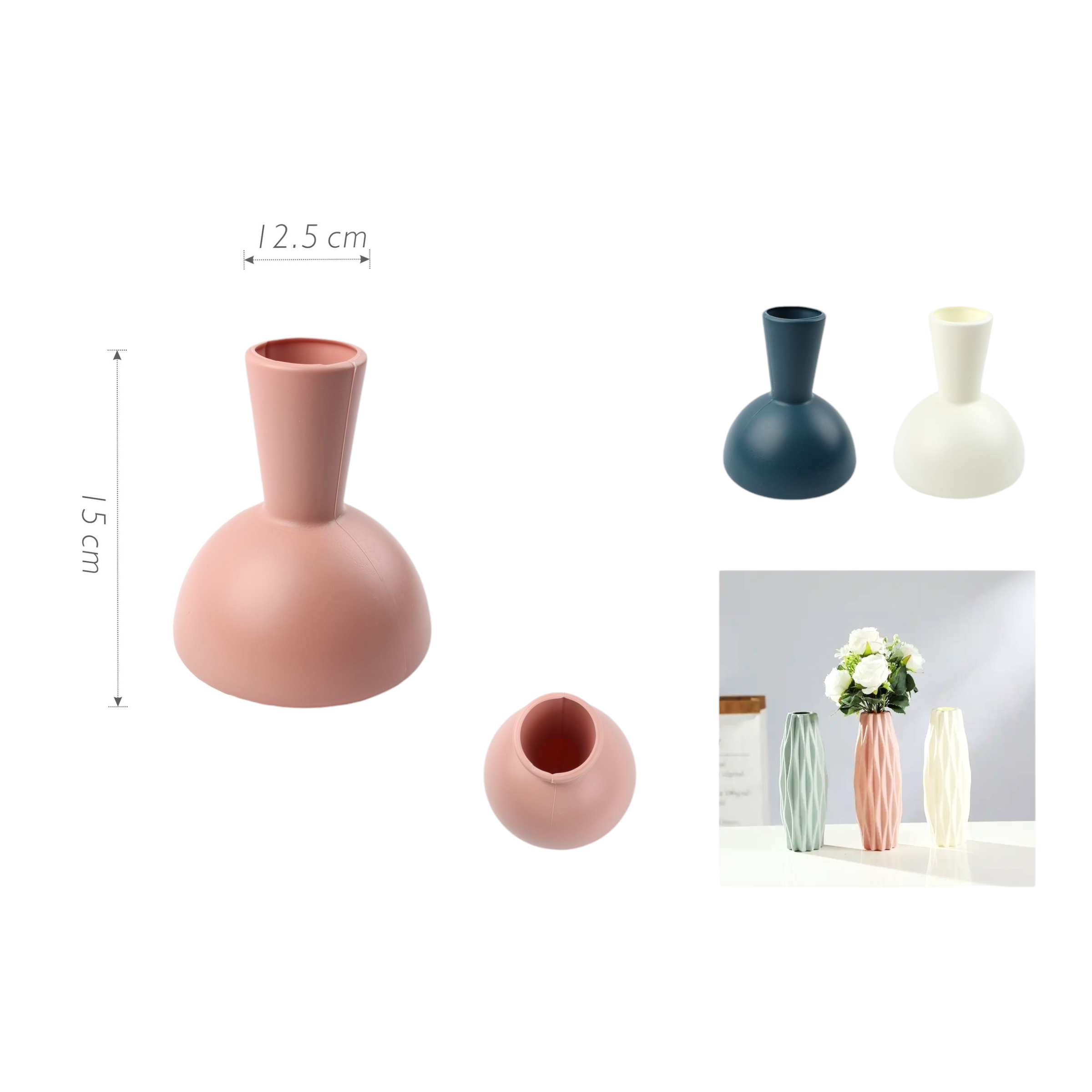 Florero JH35 15×12.5 cm