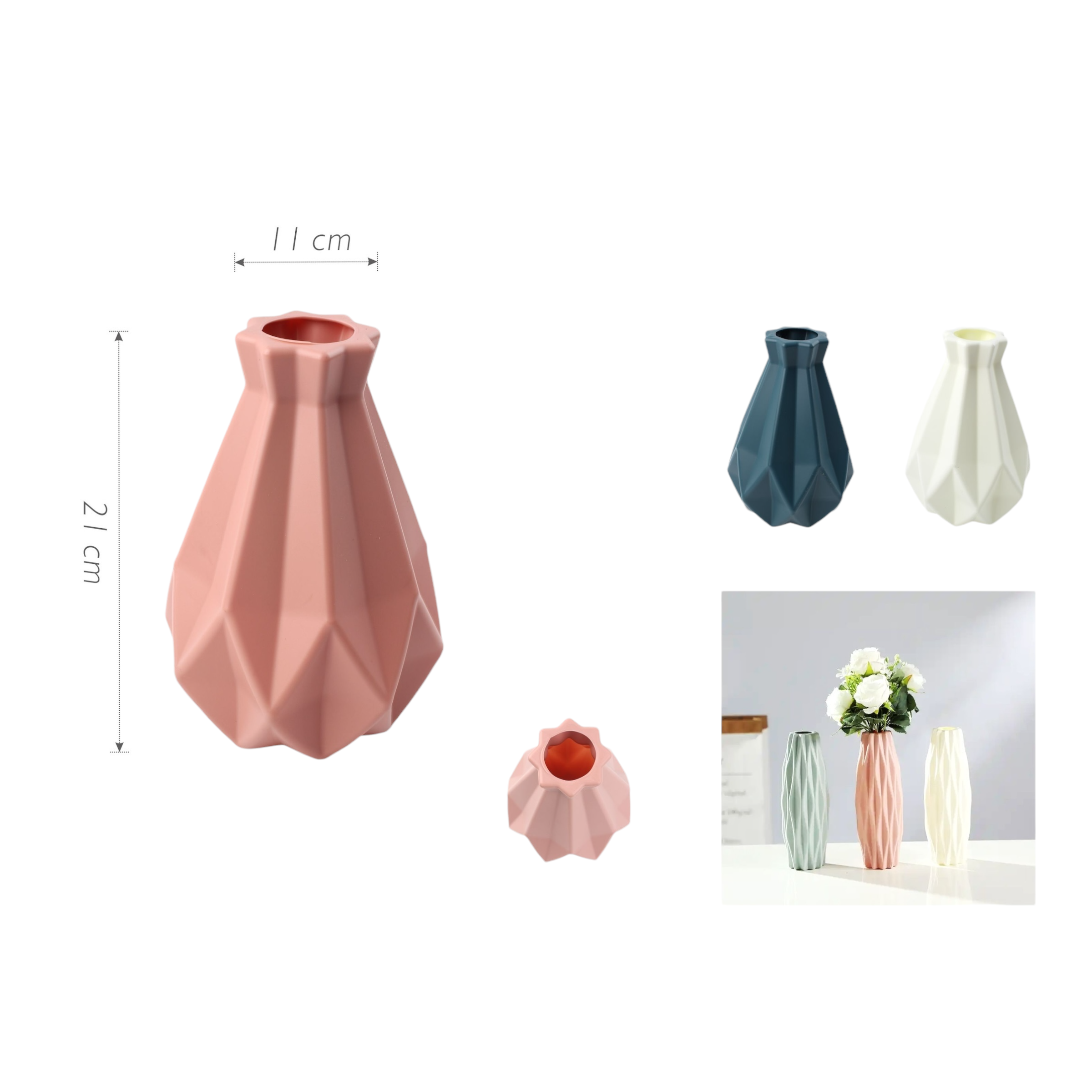 Florero JH37 21×11 cm