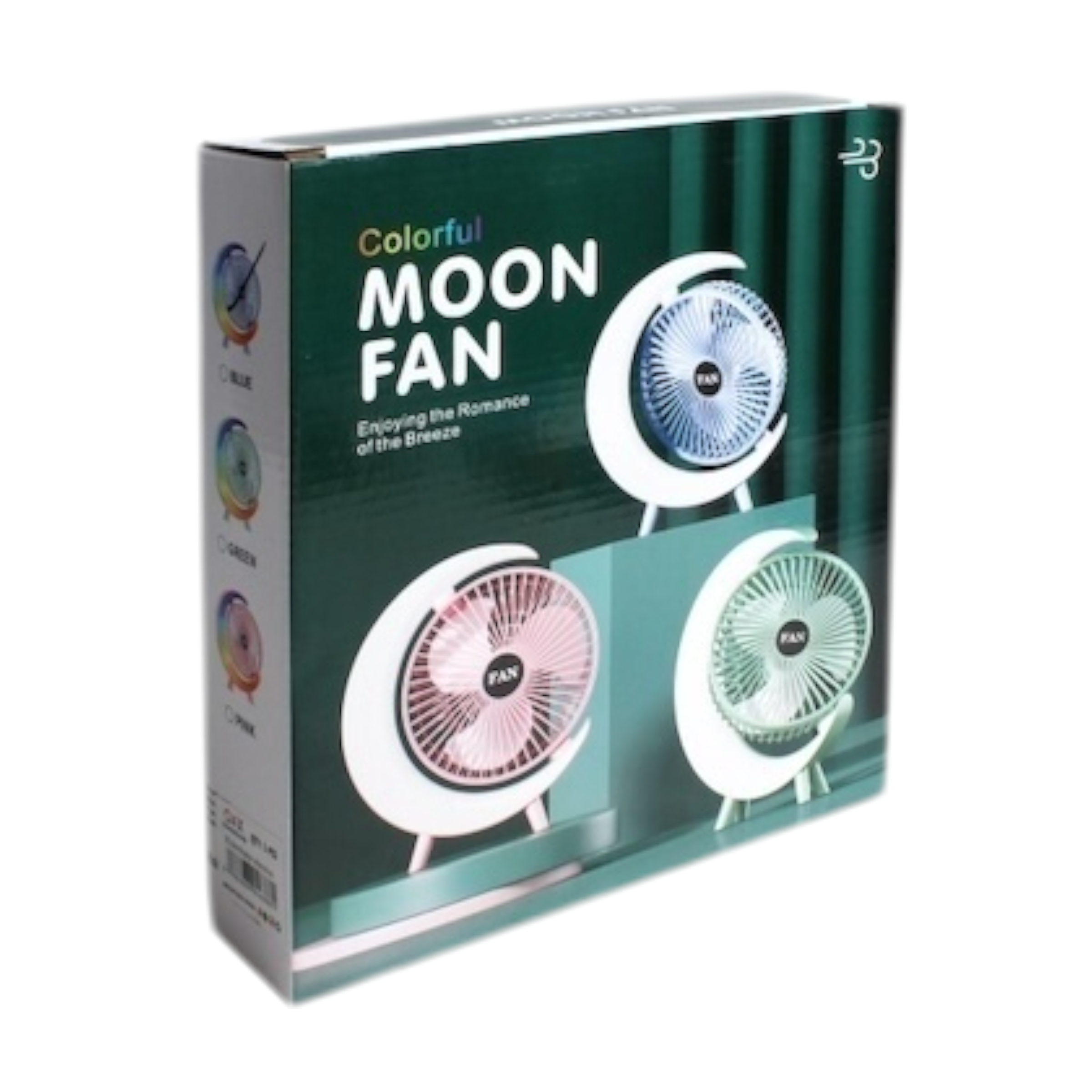 Ventilador de Escritorio S24 con Luz LED