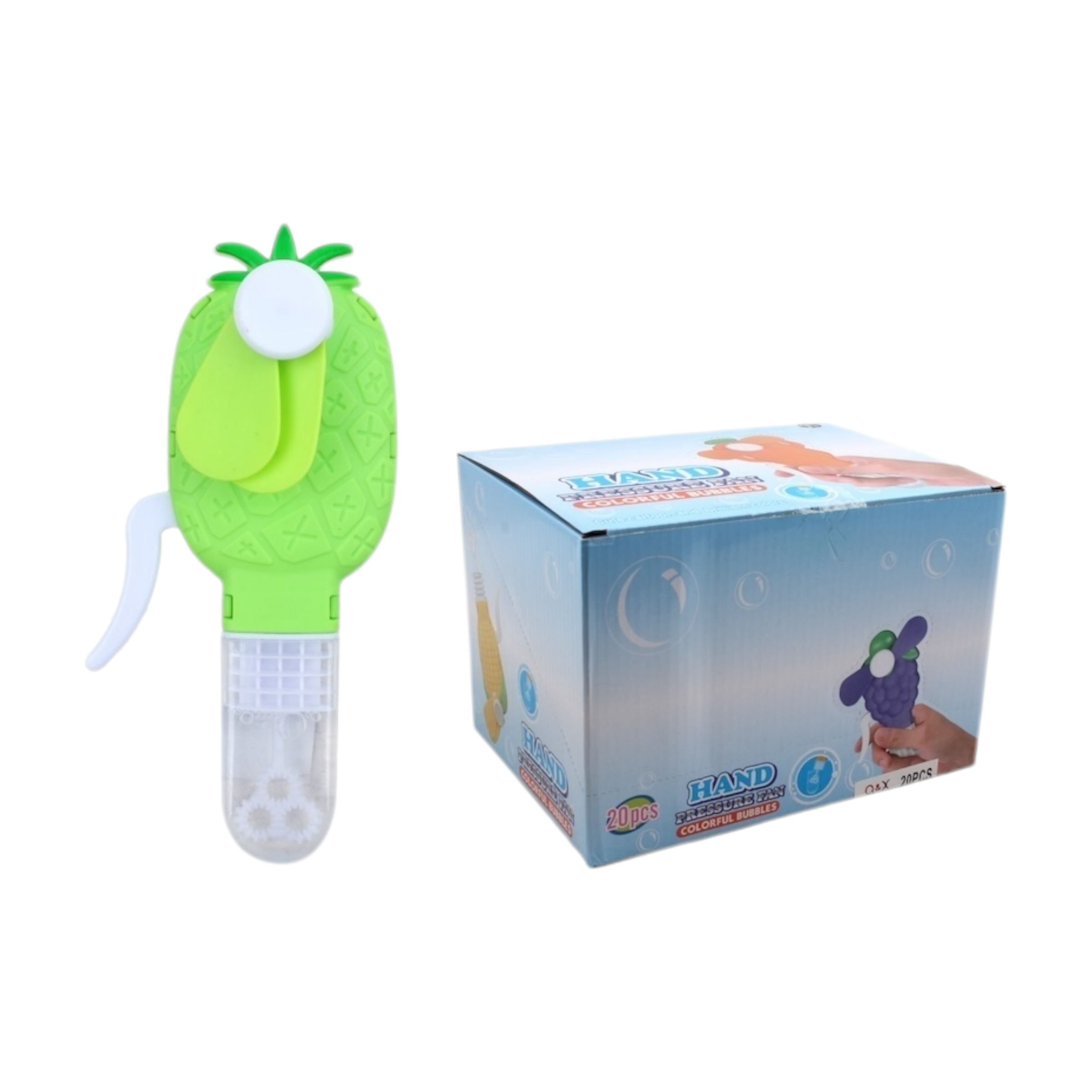 Ventilador Infantil Zanahoria con Burbujas 998-78